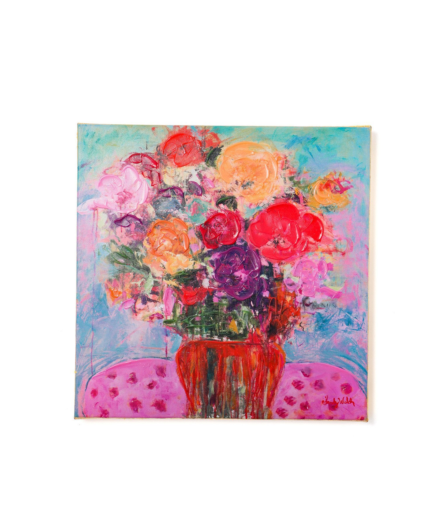 Francfranc｜ペインティング アートボード フラワー M | Rakuten