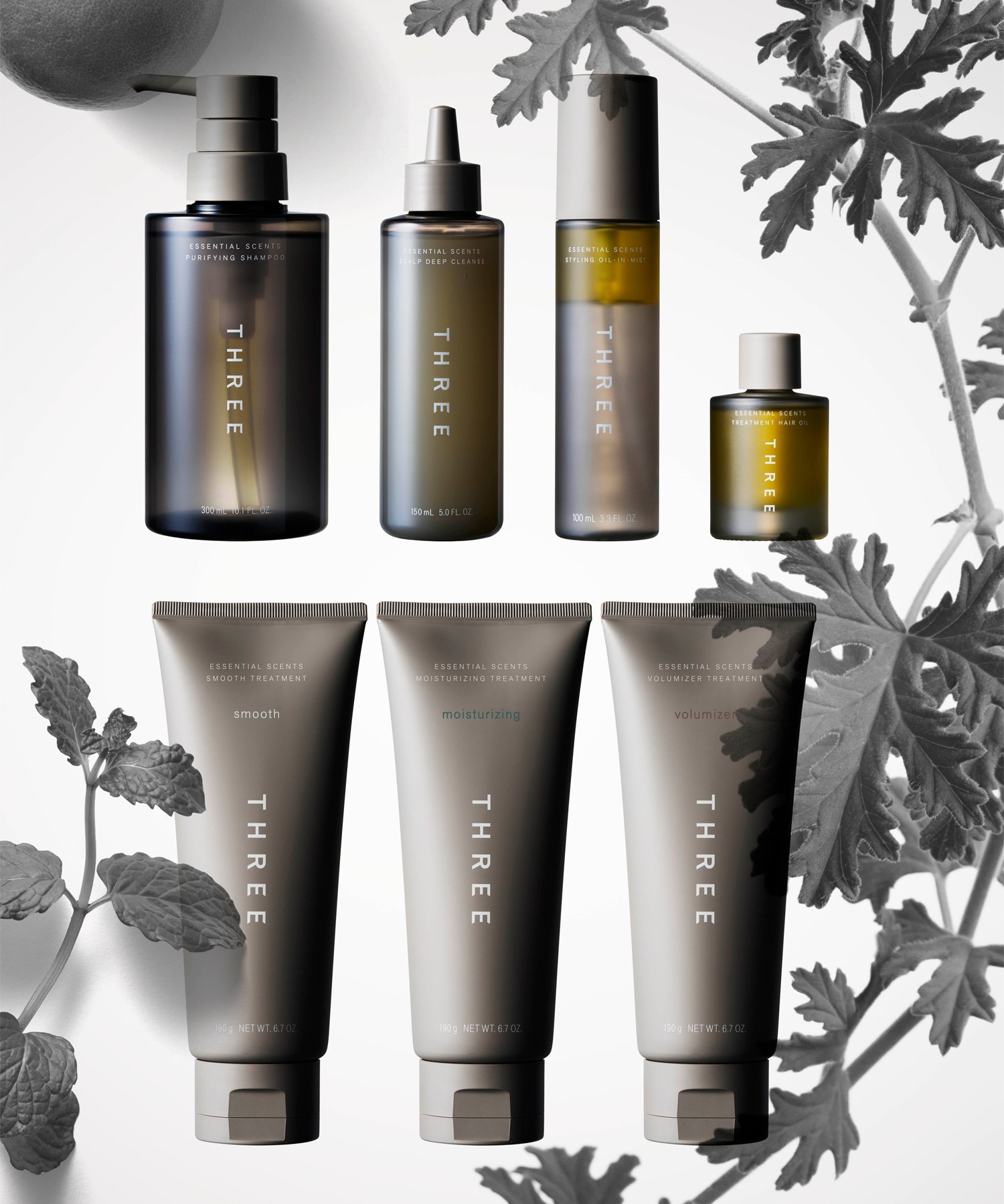 THREE｜【公式】 THREE エッセンシャルセンツ スタイリング オイル