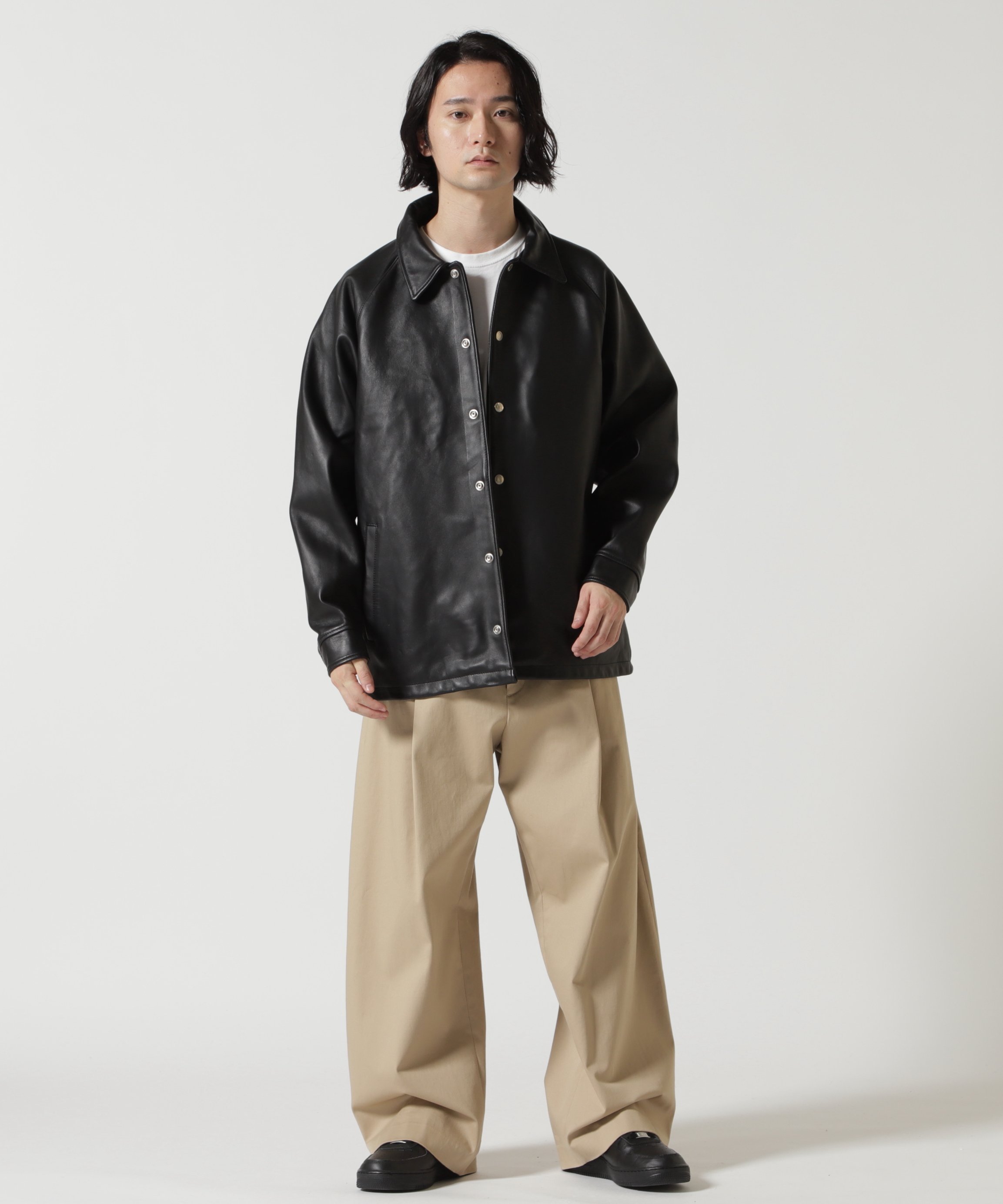 BEAVER｜Chaos Fishing Club×Schott×BEAVER 別注SHEEP COACH JKT