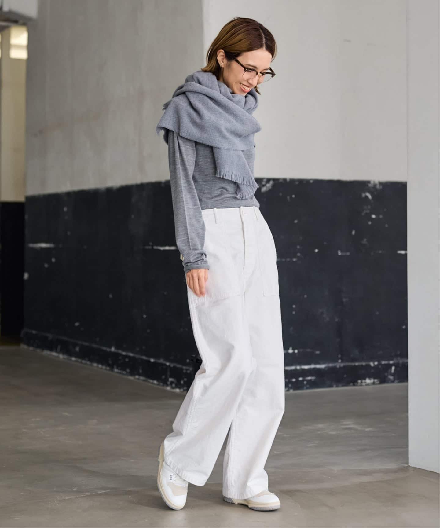 FRAMeWORK｜≪一部カラーWEB限定≫ミリタリースラブバックサテン