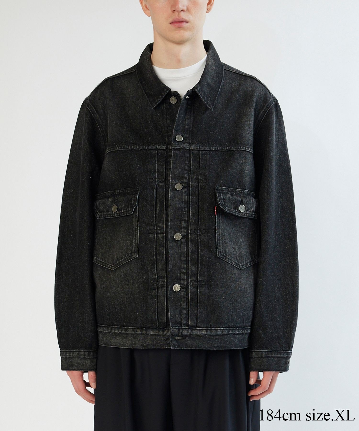 ADAM ET ROPE'｜【Levi's(R)| BIOTOP】 TYPE 2 TRUCKER BLK EX