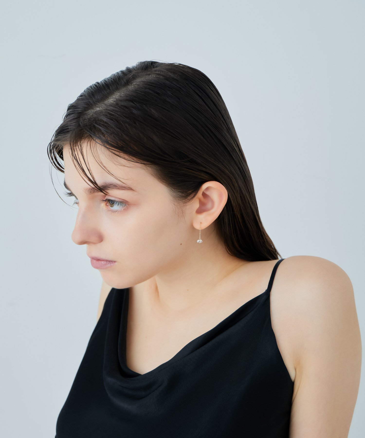 ete｜[シャンデリア] K18YG クォーツ ピアス | Rakuten Fashion(楽天