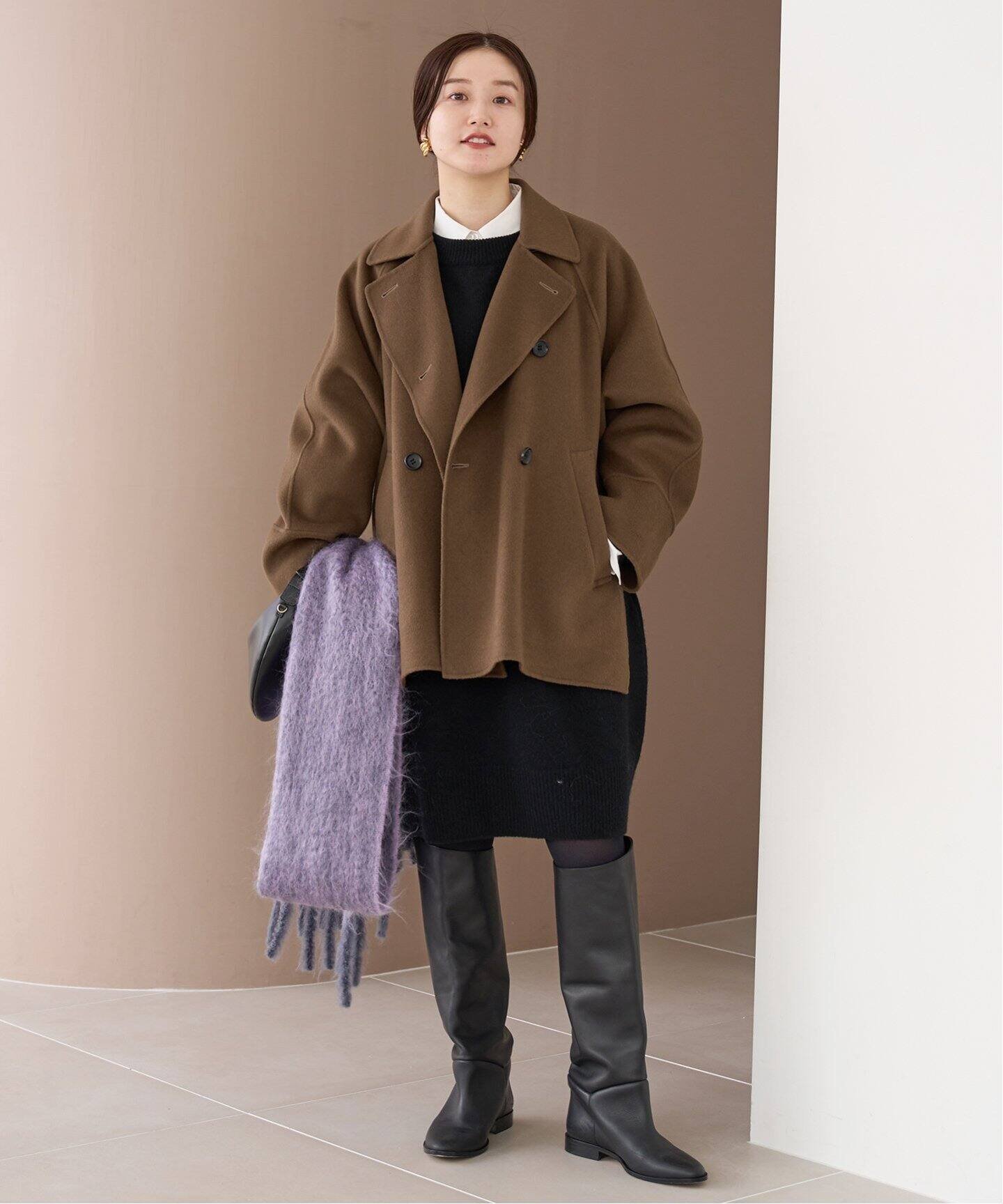 IENA｜《追加2》スーパー160ダブルフェイス ショートコート | Rakuten