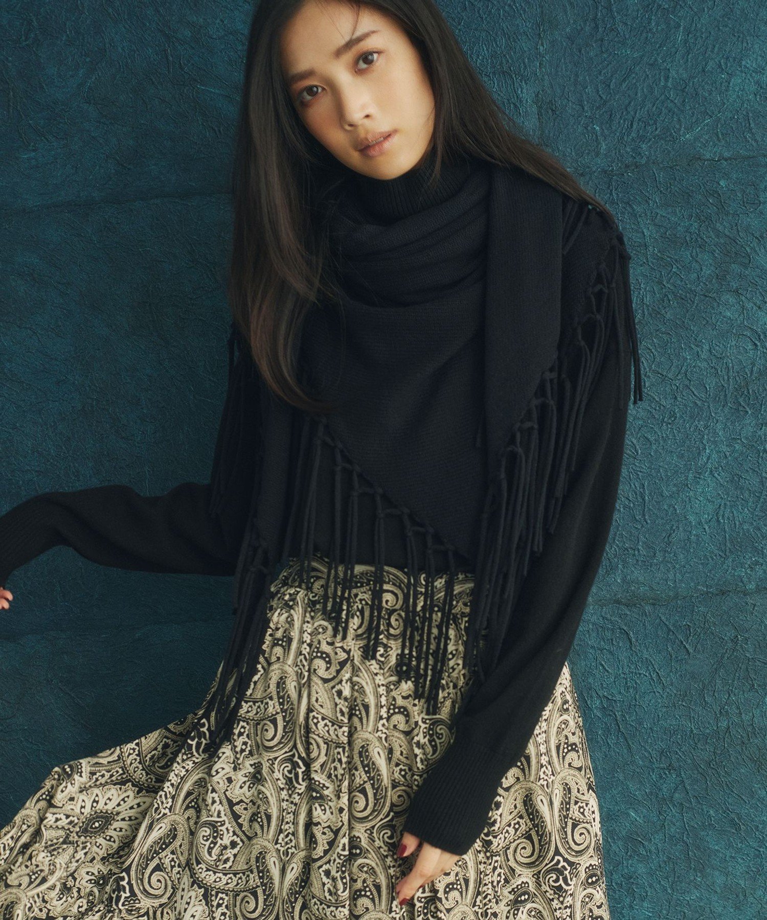 23区｜ウールカシミヤ トライアングル ストール | Rakuten Fashion