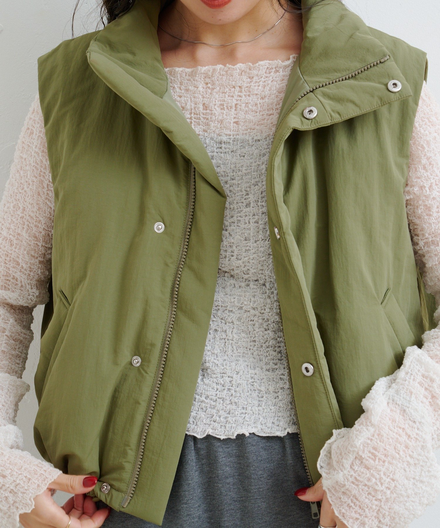 PAL GROUP OUTLET｜【Kastane】B ナイロン中綿ベスト | Rakuten