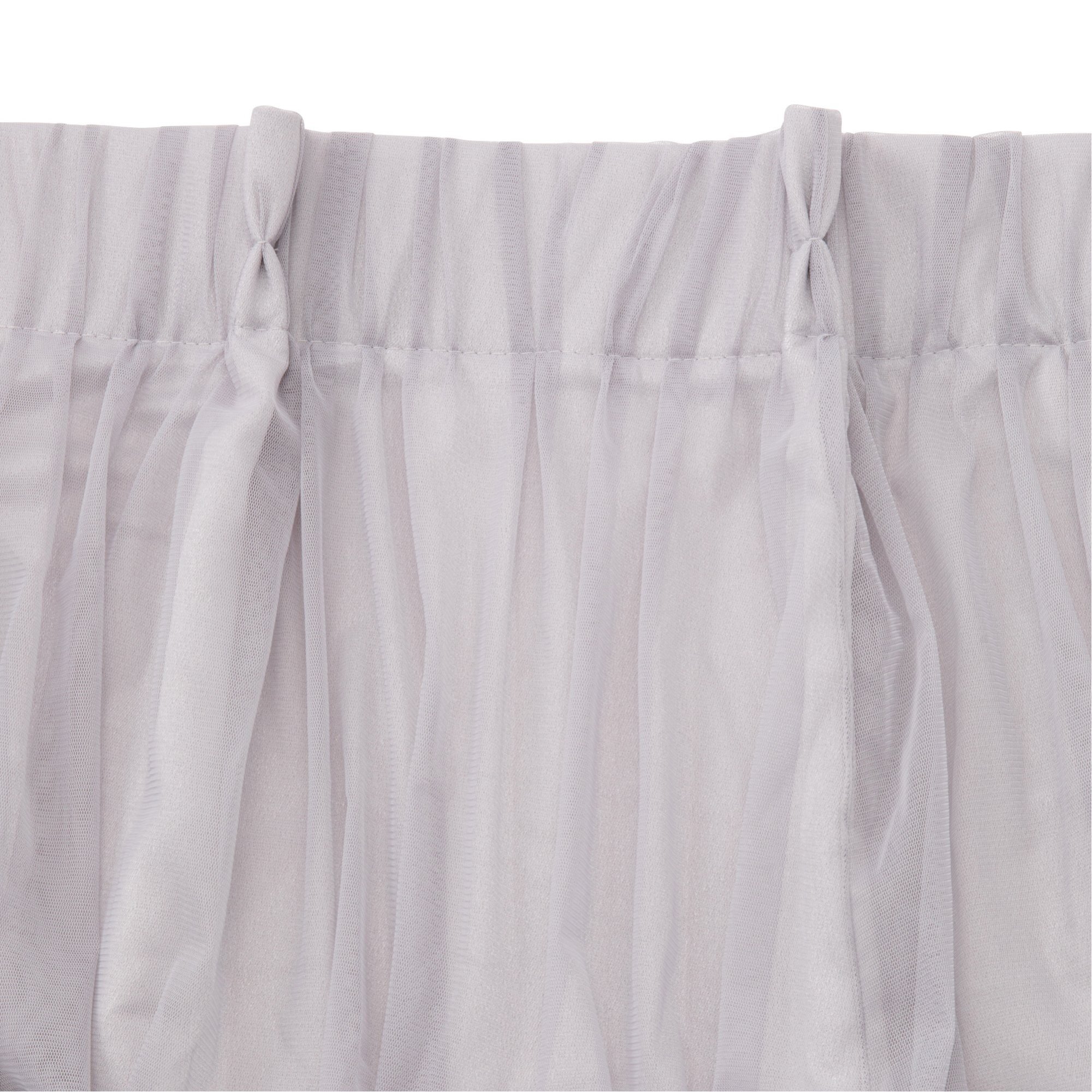 Francfranc｜チュールバルーン ダブルカーテン H2000×W1000(レース