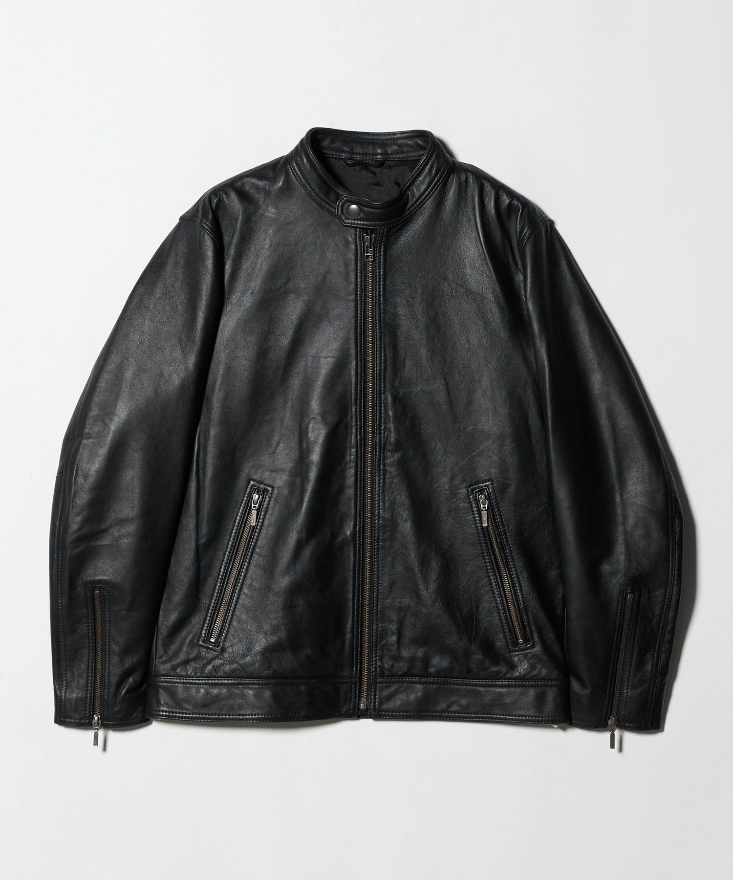 UNITED ARROWS LTD. OUTLET｜シープ レザー ライダースジャケット<A