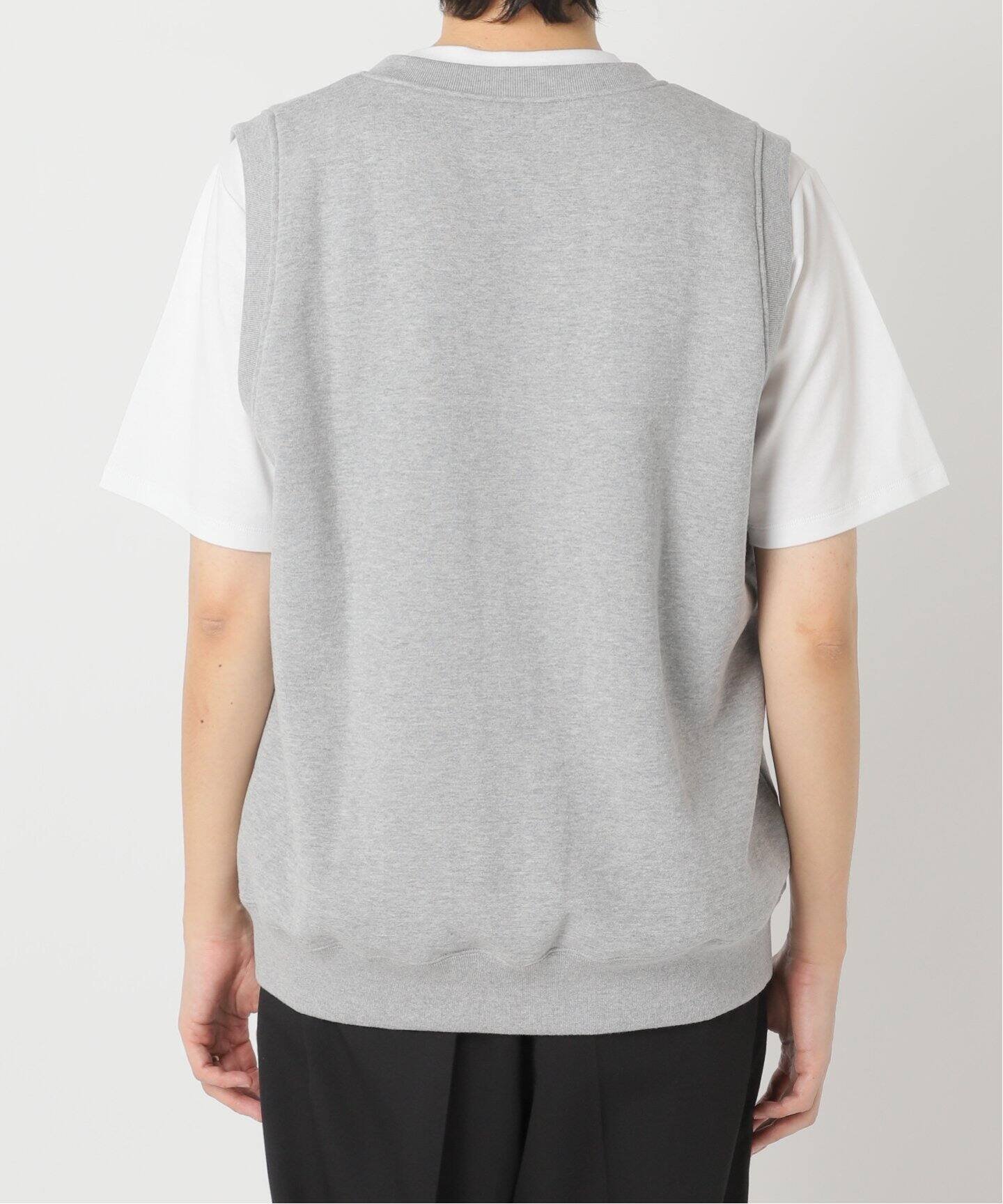 EDIFICE｜【LOOPWHEELER for LOWERCASE】ライトツリウラケ Vネック