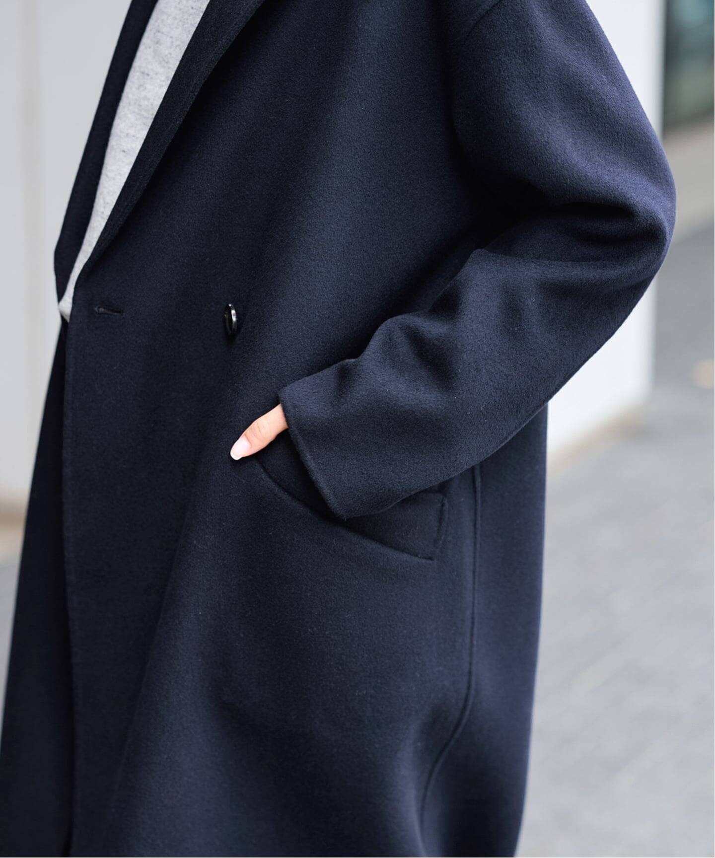 FRAMeWORK｜≪追加≫SUPER160'sダブルブレストコート | Rakuten