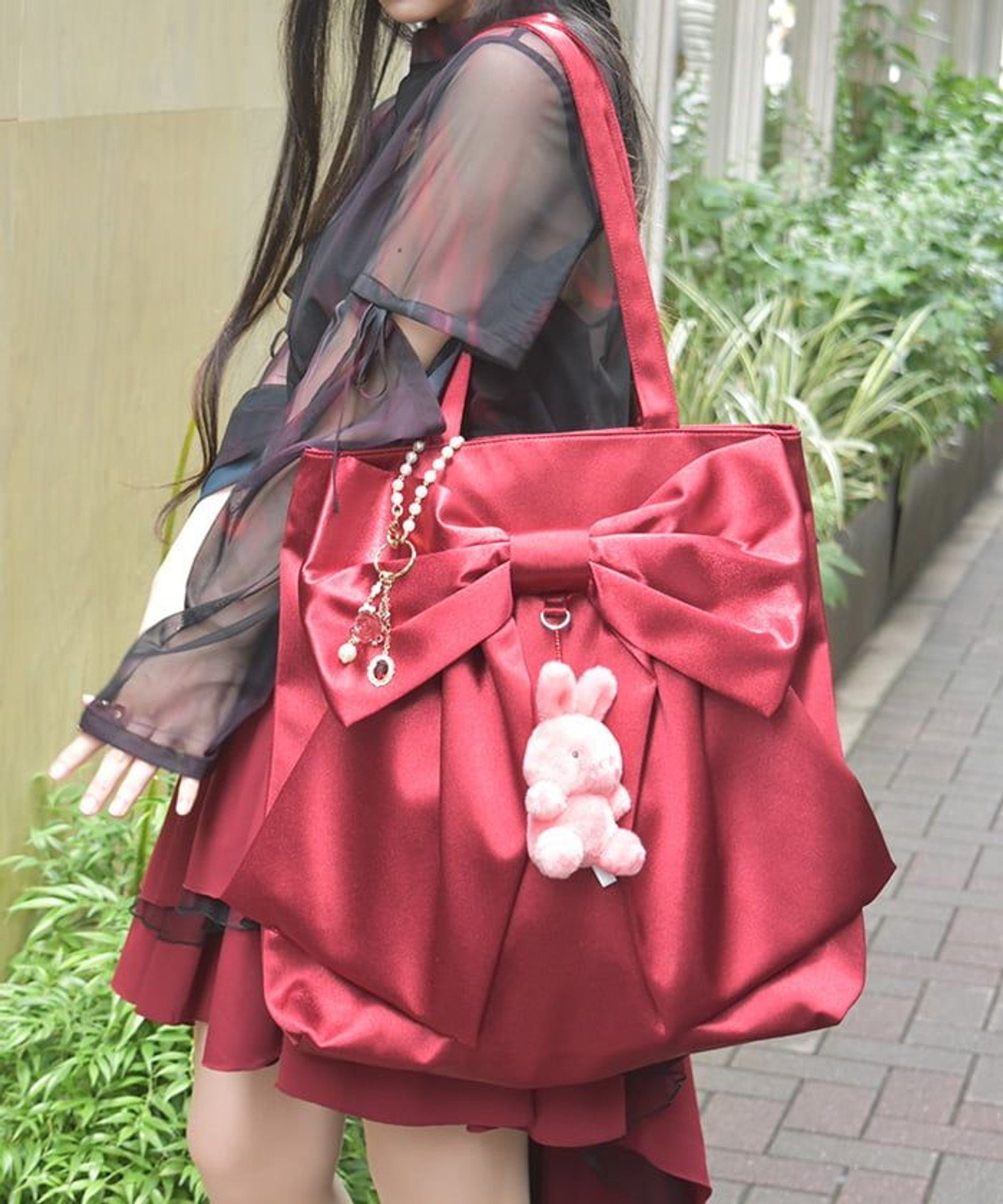 axes femme｜タテ型ビッグリボントート | Rakuten Fashion(楽天