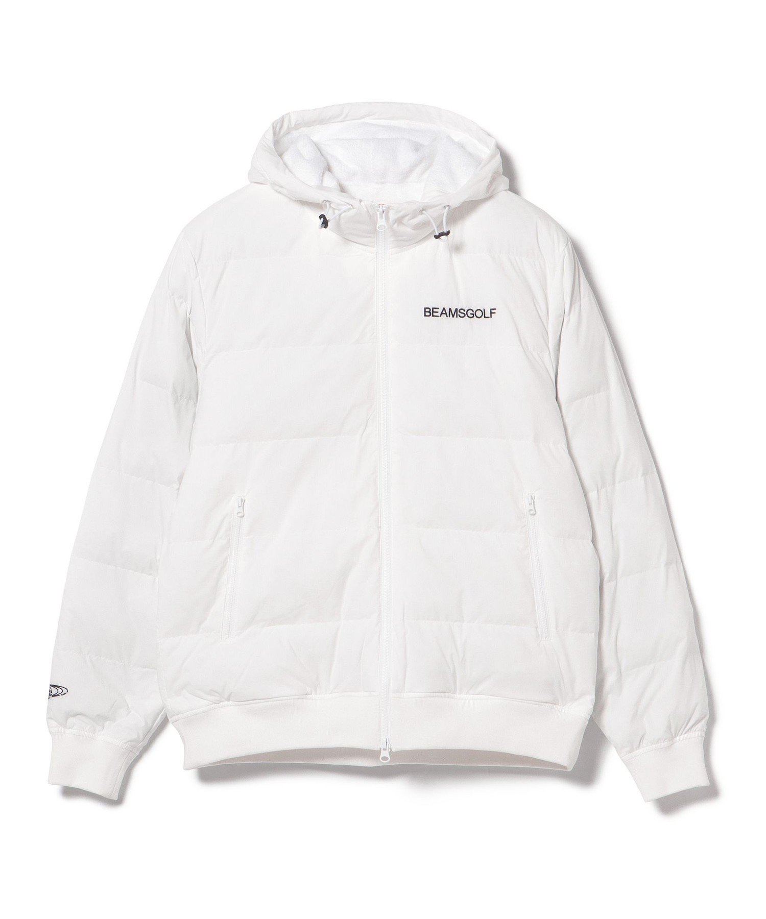 マシャマシャ　BEAMS GOLF ジャケットブルゾン4WAY ホワイトL マシャマシャ BEAMS GOLF ジャケットブルゾン4WAY ホワイトL