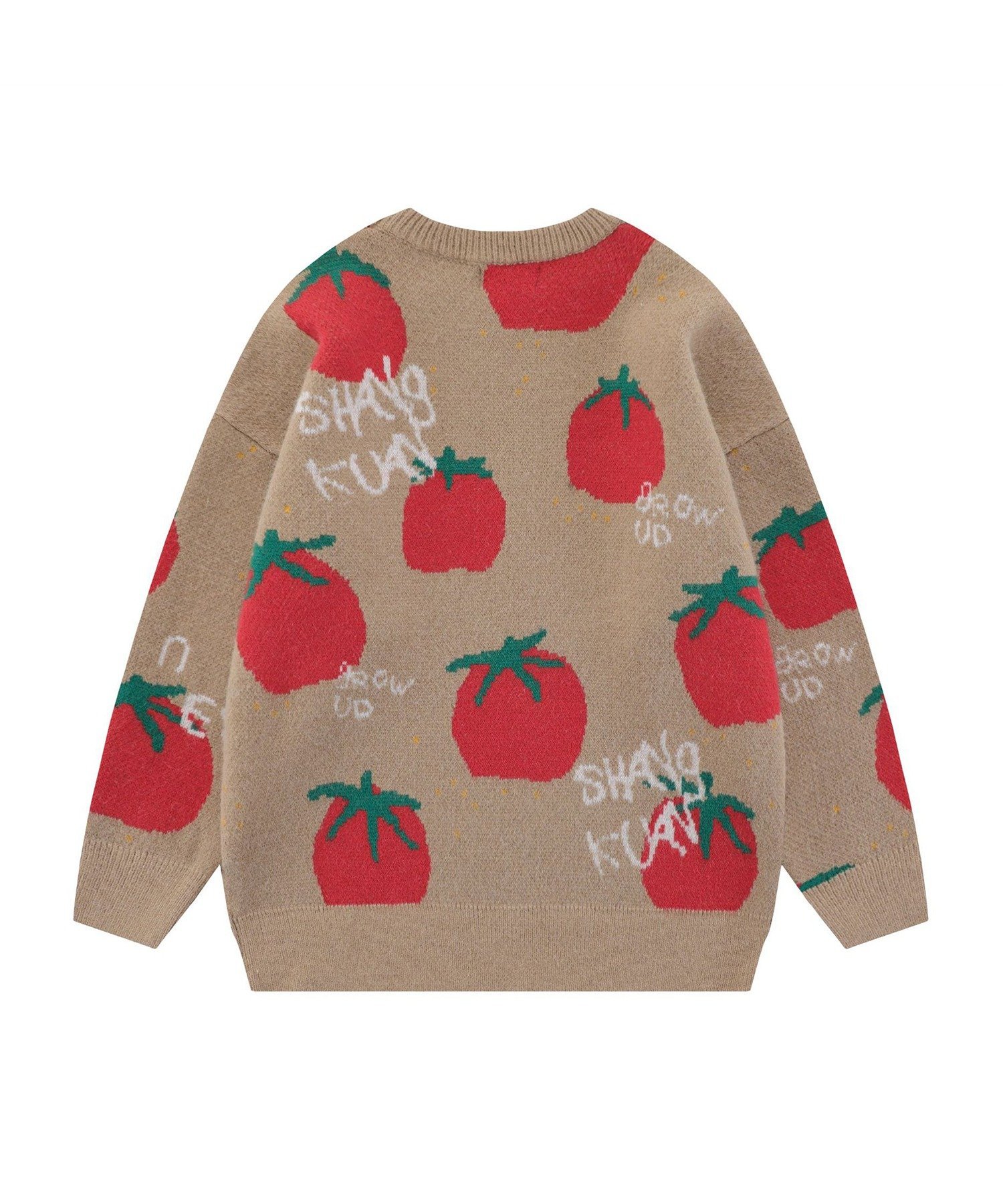 aimoha｜【HOOK】古着風トマト総柄ニット | Rakuten Fashion(楽天