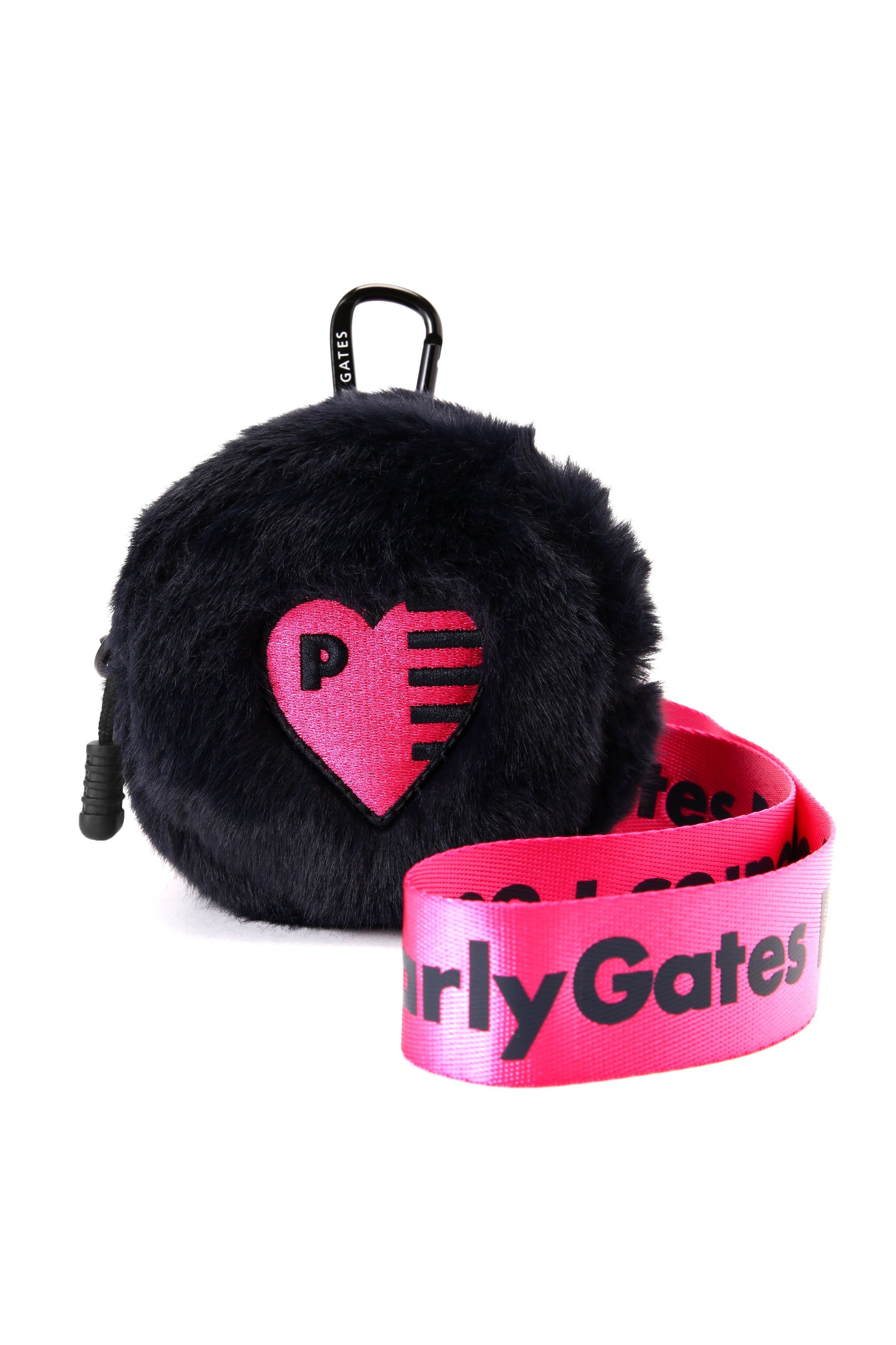 GATES PEARLY ファーミトン 美品】パーリーゲイツ 手袋 フリースミトングローブ ライムグリーン