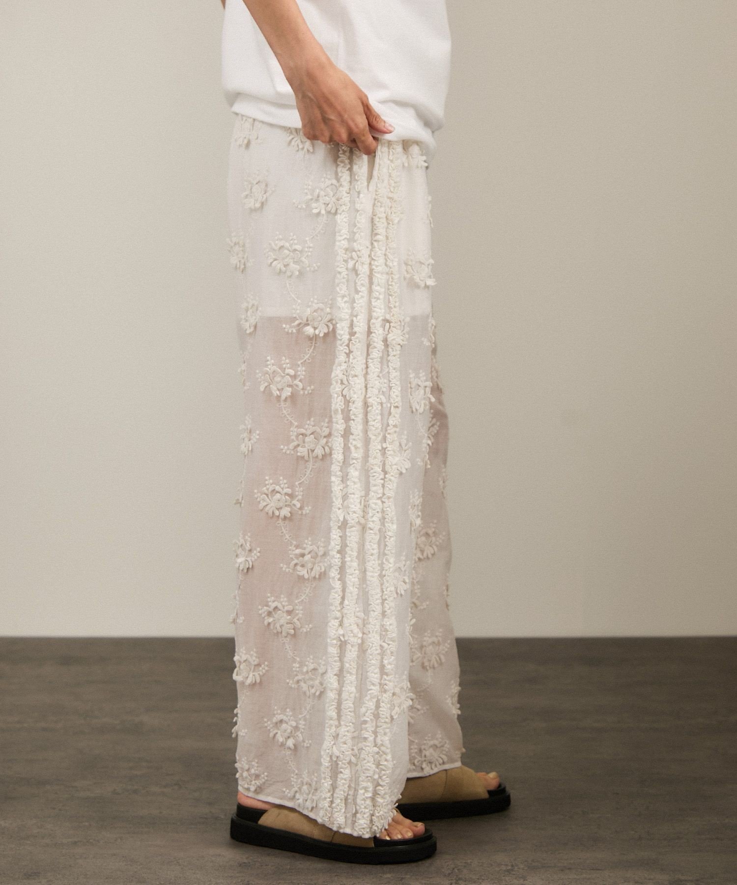 SALON adam et rope'｜【crinkle crinkle crinkle】別注3D刺繍サイド