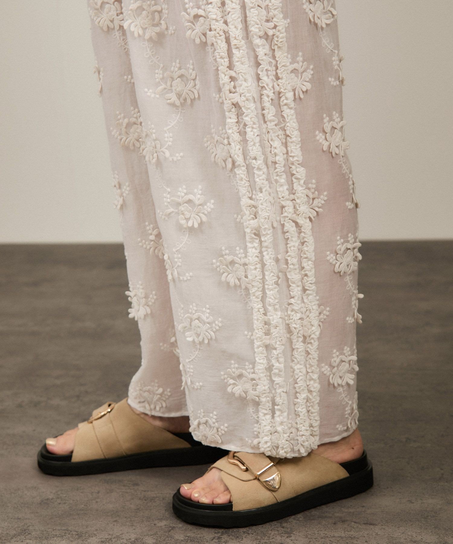 SALON adam et rope'｜【crinkle crinkle crinkle】別注3D刺繍サイド