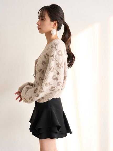 SNIDEL｜レイヤードフリルミニスカショーパン | Rakuten Fashion(楽天