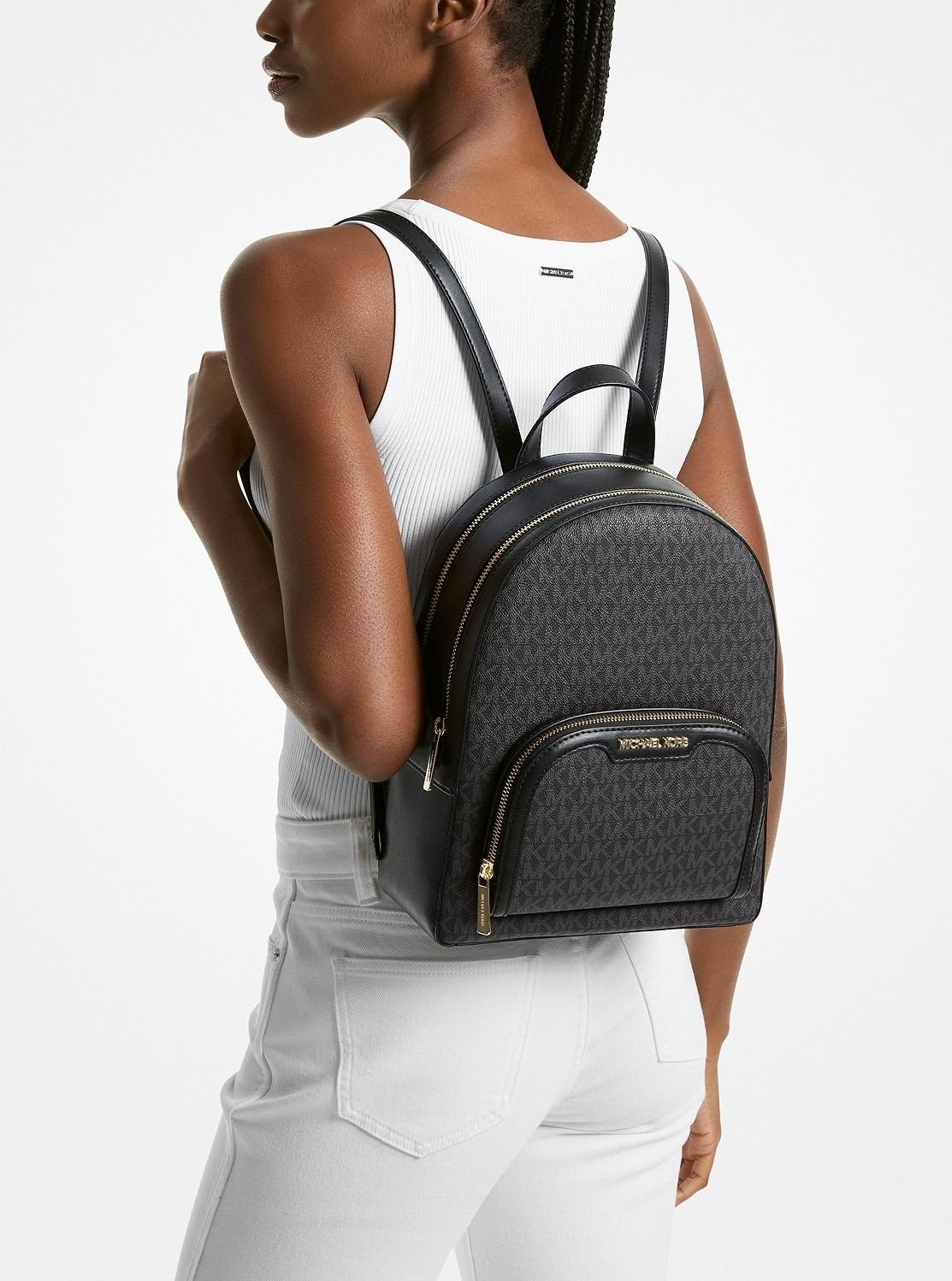 MICHAEL KORS｜JAYCEE ジップポケット バックパック ミディアム - MK