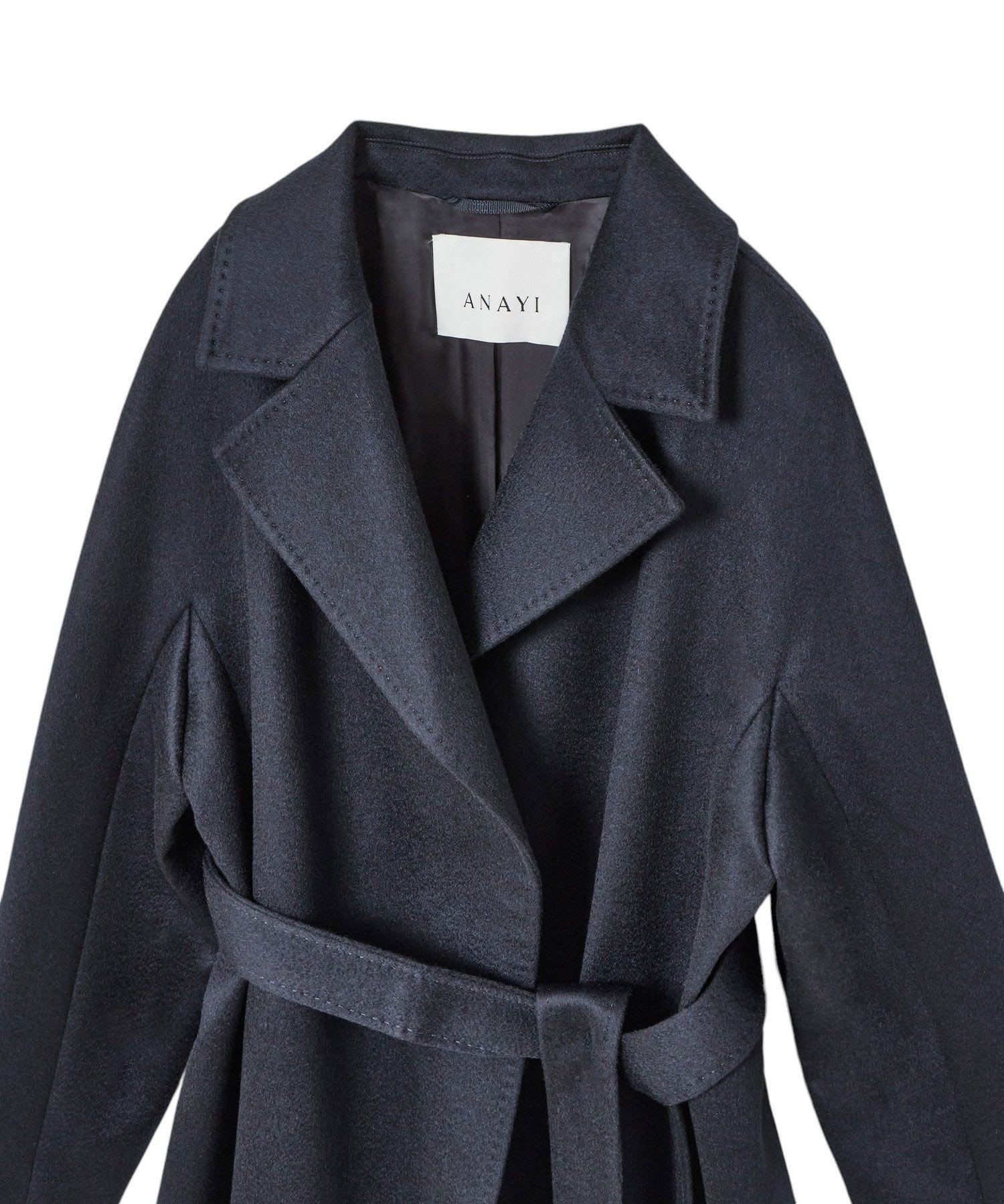 ANAYI｜ジベリーノカシミヤローブコート | Rakuten Fashion(楽天