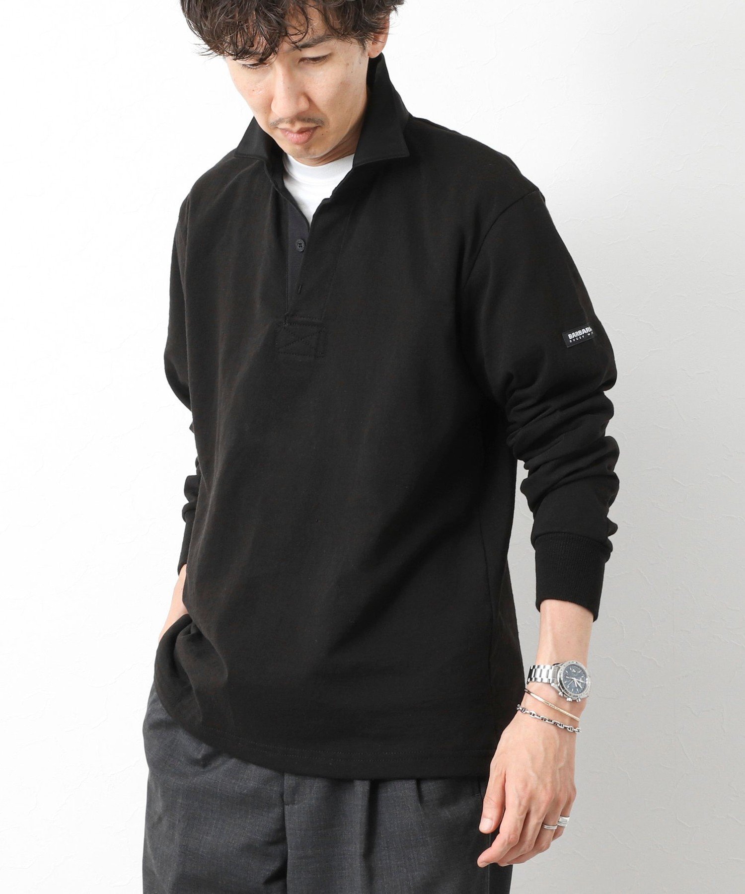 NOLLEY'S｜【BARBARIAN/バーバリアン】別注8ozラガーシャツ 25AW