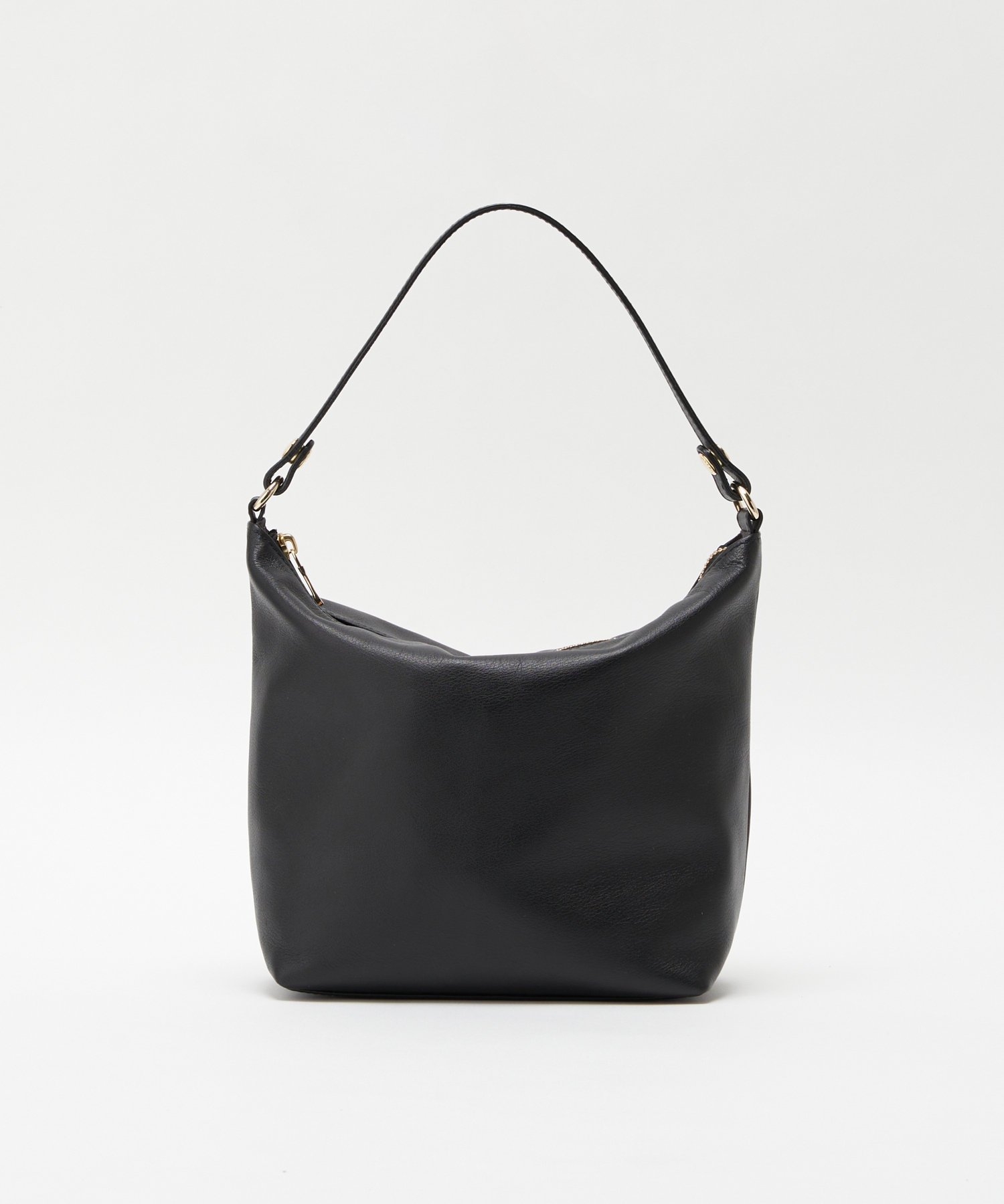 russet｜《3/4~価格改定》ソフトレザーシンプルショルダーバッグ