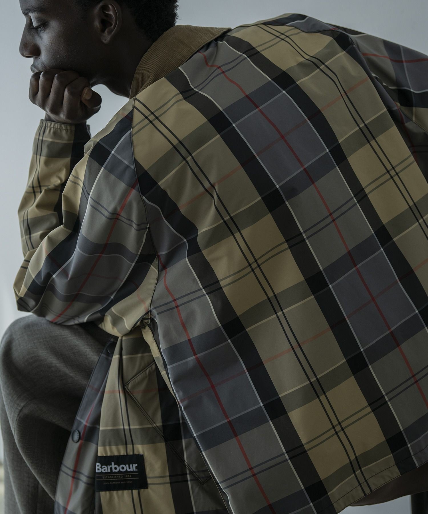 ADAM ET ROPE'｜《別注》【Barbour/バブアー】TRANSPORT リバーシブル