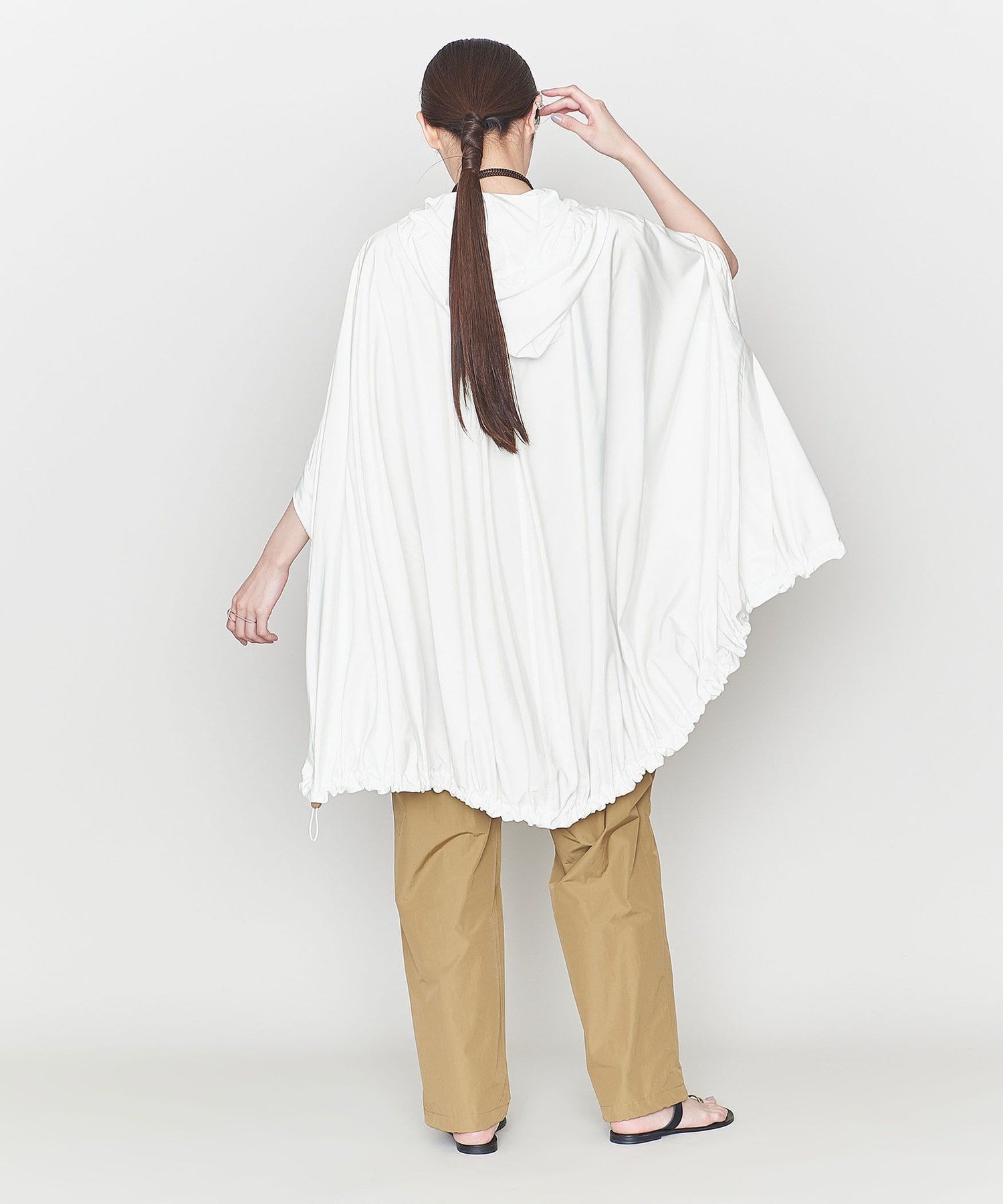 ポンチョ 「ASTRAET」メルトン ASTRAET アストラット フーデット