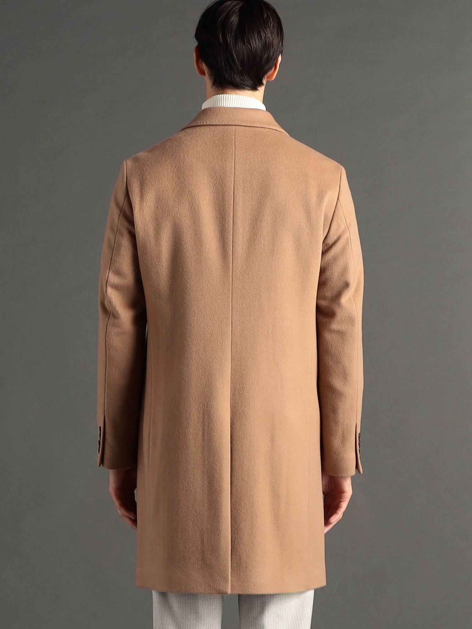 NICOLE｜【ex/tra】LANIFICIO F.LLI BACCI カシミヤブレンドチェスター