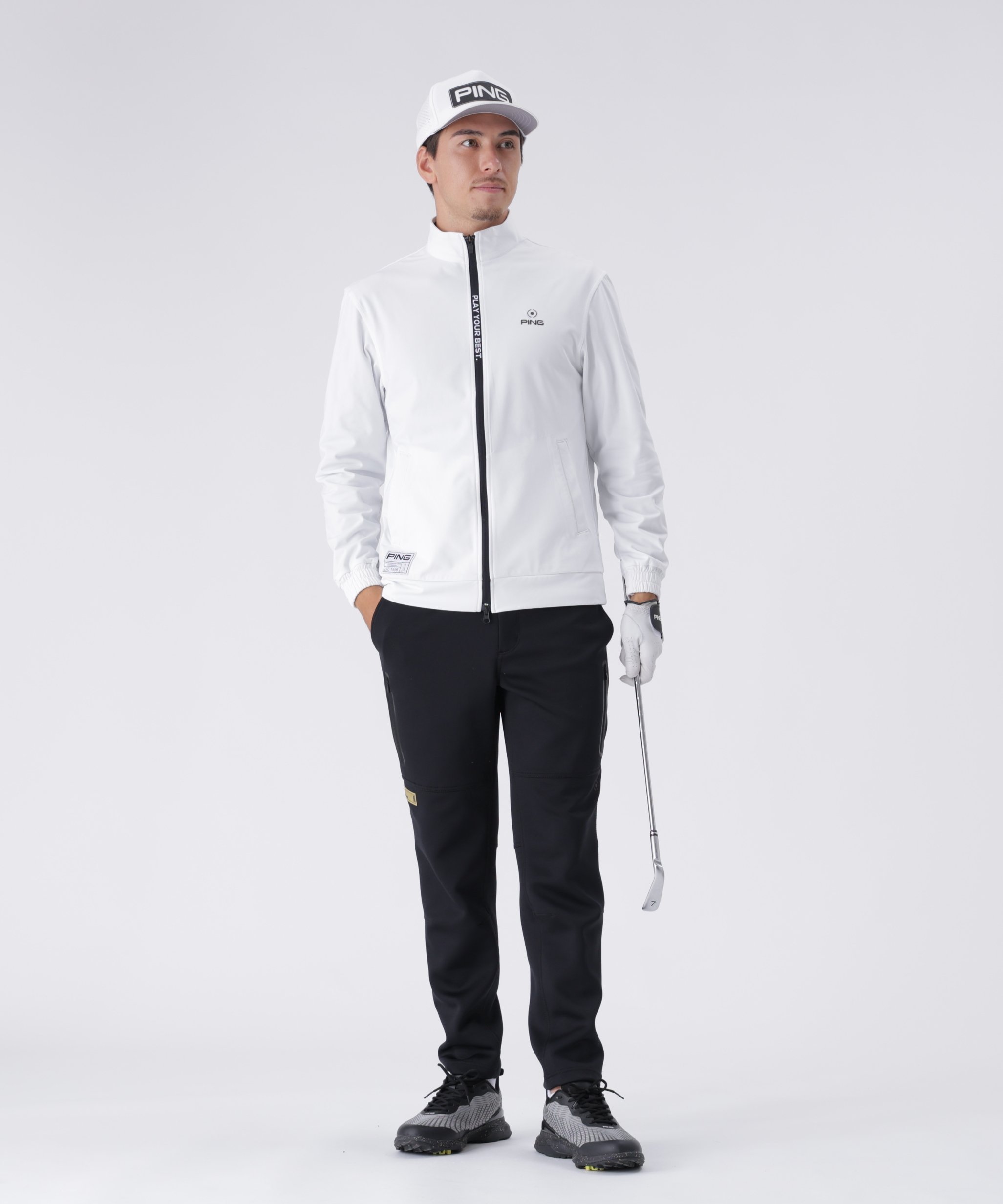 PING APPAREL｜全方向ストレッチ/ダブルフェイス ツインレイヤード