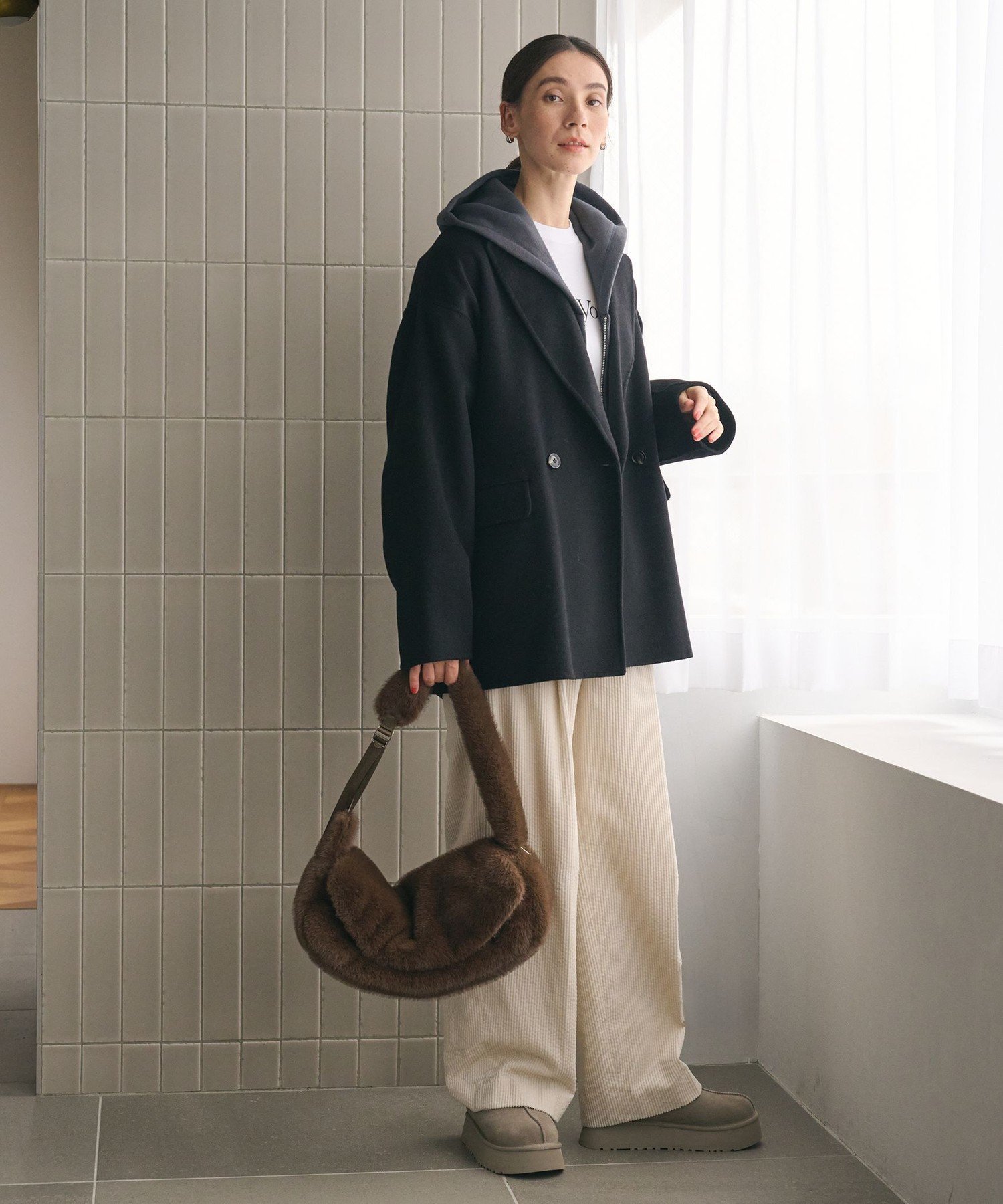 BEAUTY&YOUTH UNITED ARROWS｜リバー テーラード ミドルコート