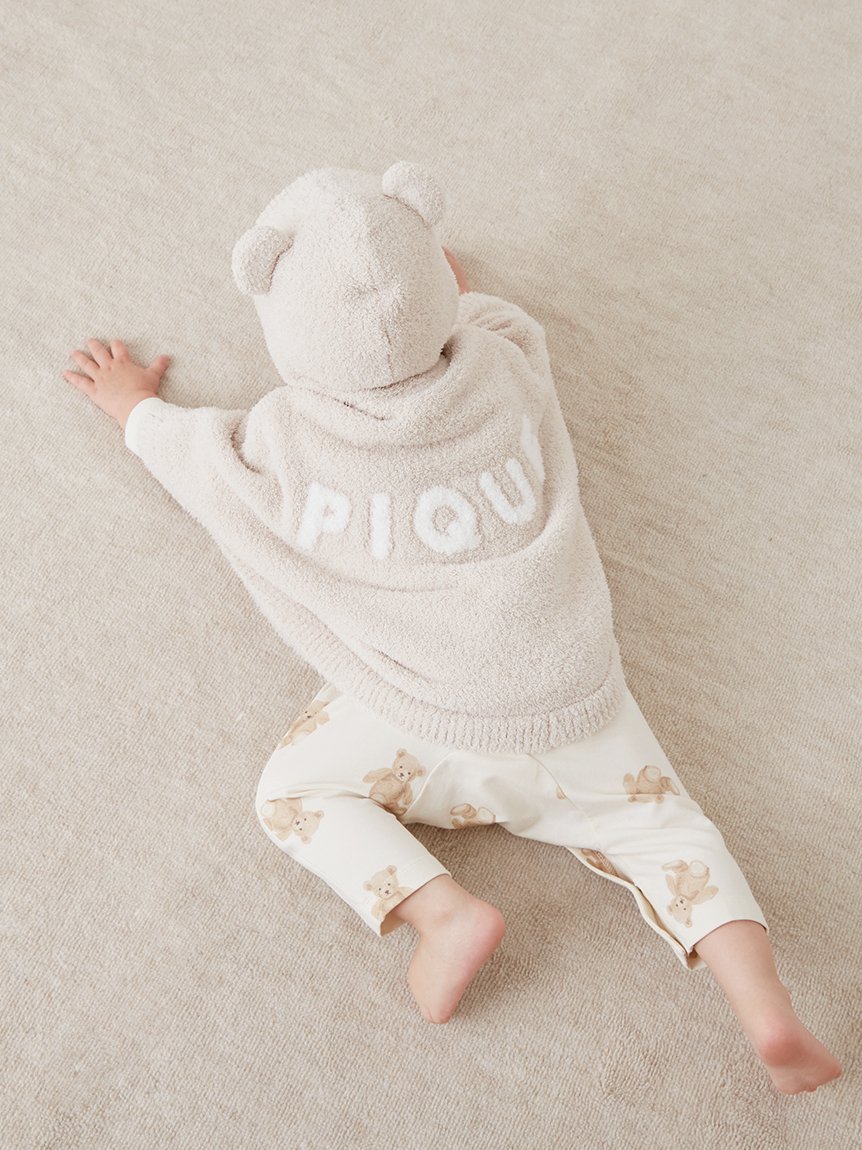 gelato pique｜【ONLINE限定カラーあり】【BABY】パウダーベアポンチョ