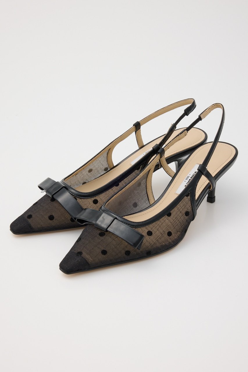 STACCATO｜ドットヌーディーバックスリングパンプス | Rakuten Fashion