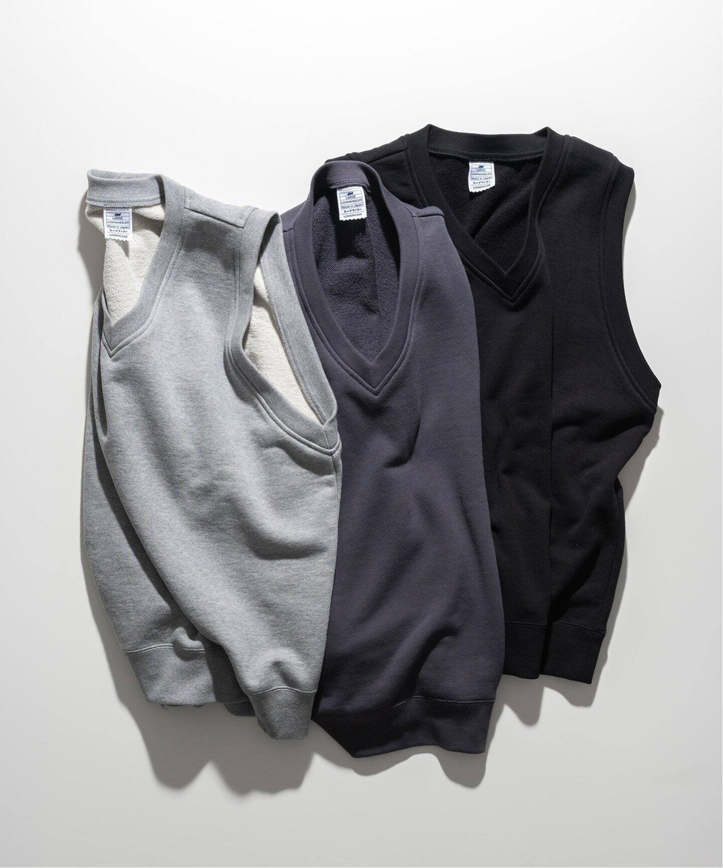 EDIFICE｜LOOPWHEELER * LOWERCASE for EDIFICE ライトツリウラケ