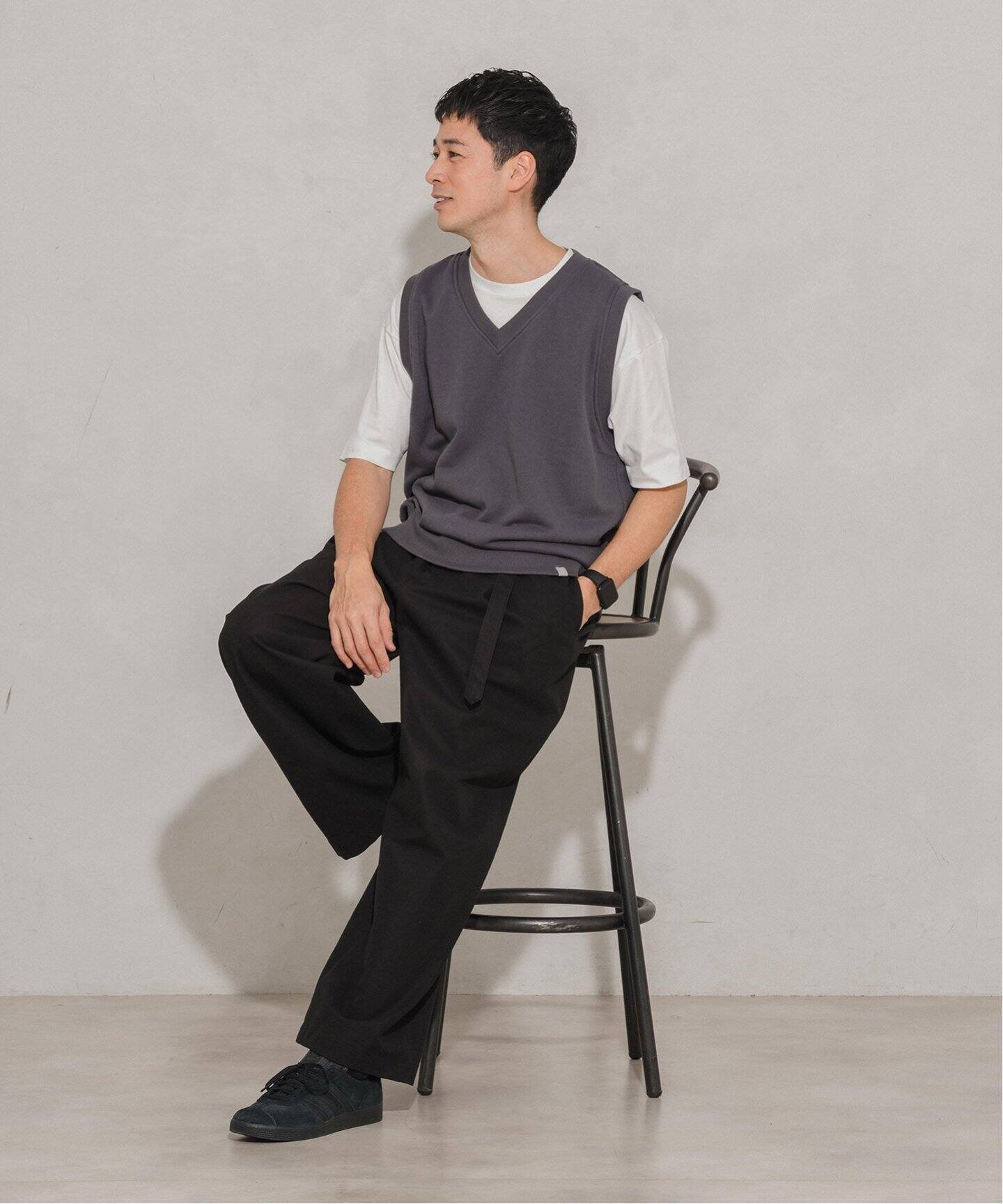 EDIFICE｜LOOPWHEELER * LOWERCASE for EDIFICE ライトツリウラケ