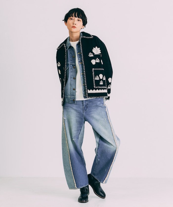 FREAK'S STORE｜インド刺繍 ウール メキシカン ジャケット 25AW