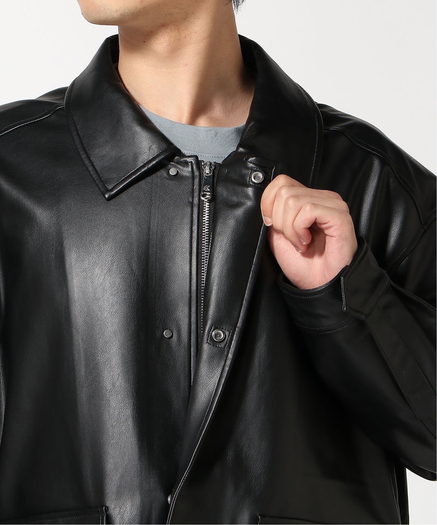 Calvin Klein｜(M)【公式ショップ】 カルバンクライン フェイクレザー