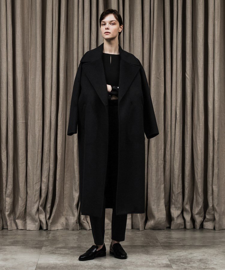 UNTITLED｜カシミヤリバーガウンコート | Rakuten Fashion(楽天