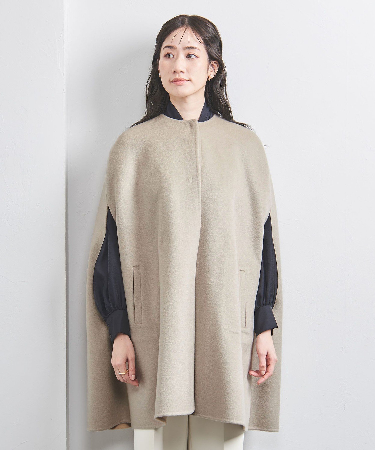 UNITED ARROWS LTD. OUTLET｜カシミヤ リバー ケープ | Rakuten