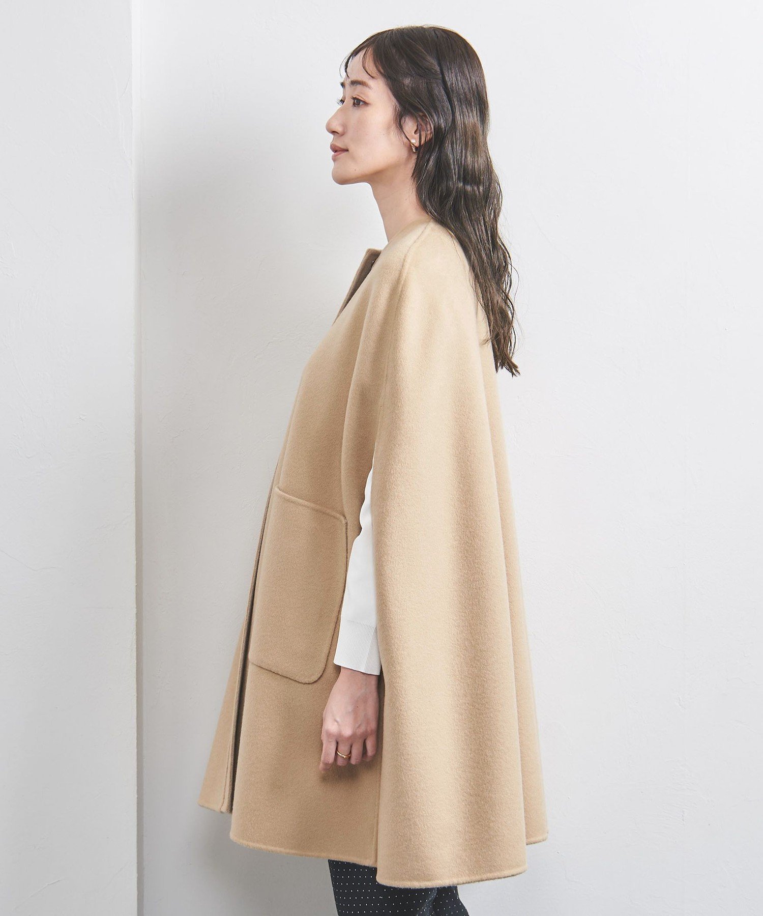 UNITED ARROWS LTD. OUTLET｜カシミヤ リバー ケープ | Rakuten