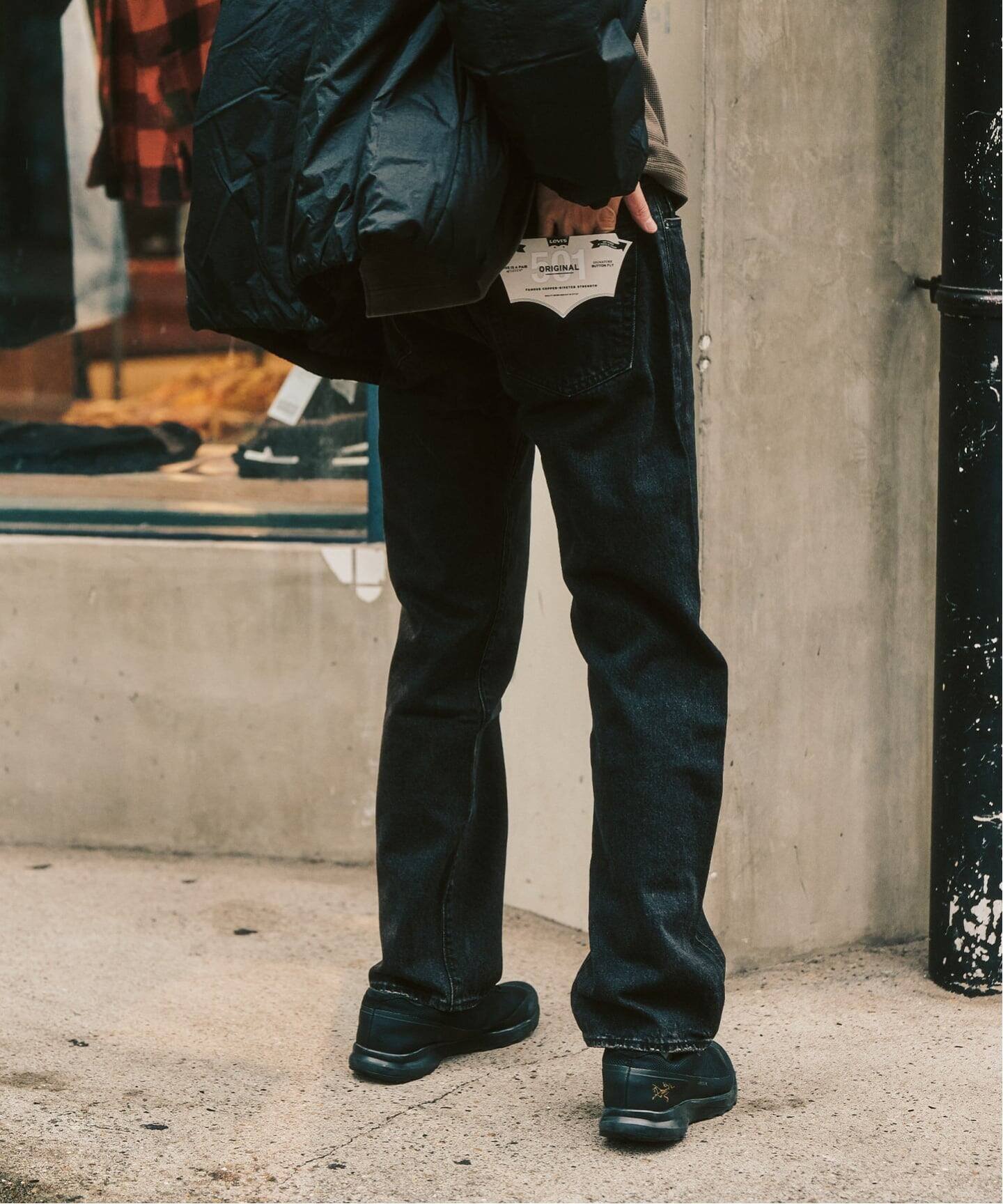 417 EDIFICE｜追加 Levi's(リーバイス) 30th 別注 501(R) BLACK L30