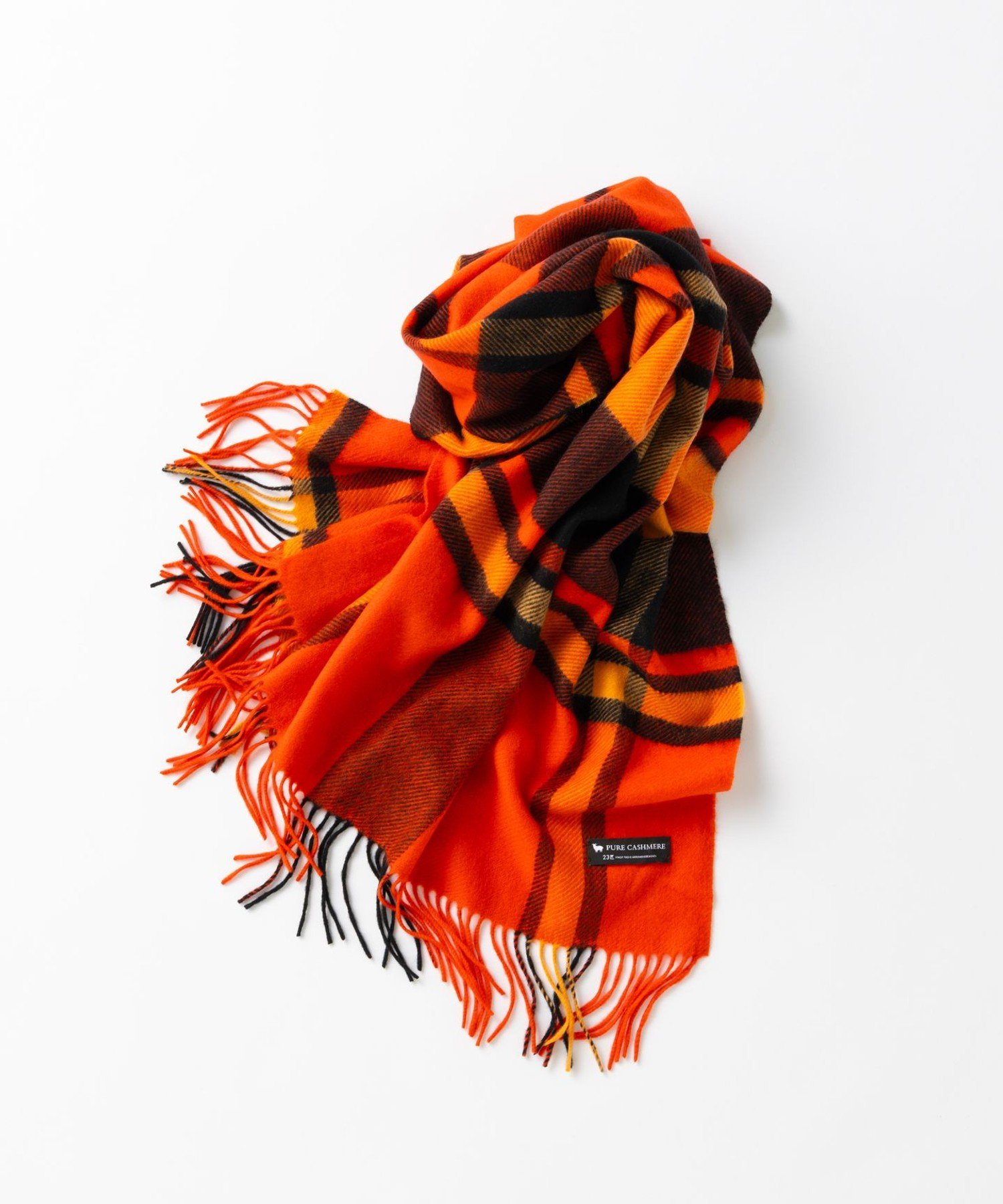 23区｜カシミヤ チェック ストール | Rakuten Fashion(楽天