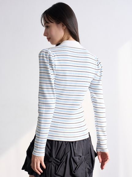 SNIDEL｜LACOSTE/ポロリブニット | Rakuten Fashion(楽天ファッション