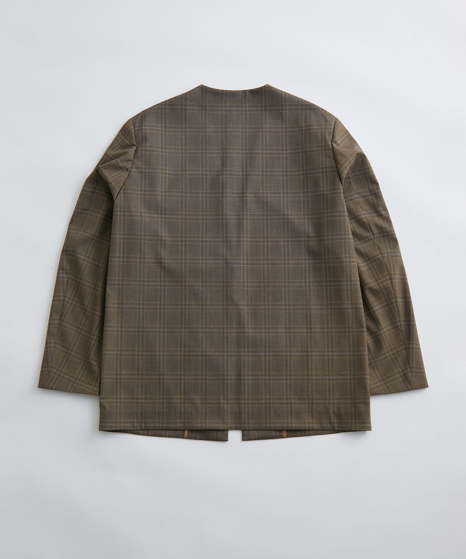 ADAM ET ROPE'｜オーバーサイズ ノーカラー イージー ジャケット