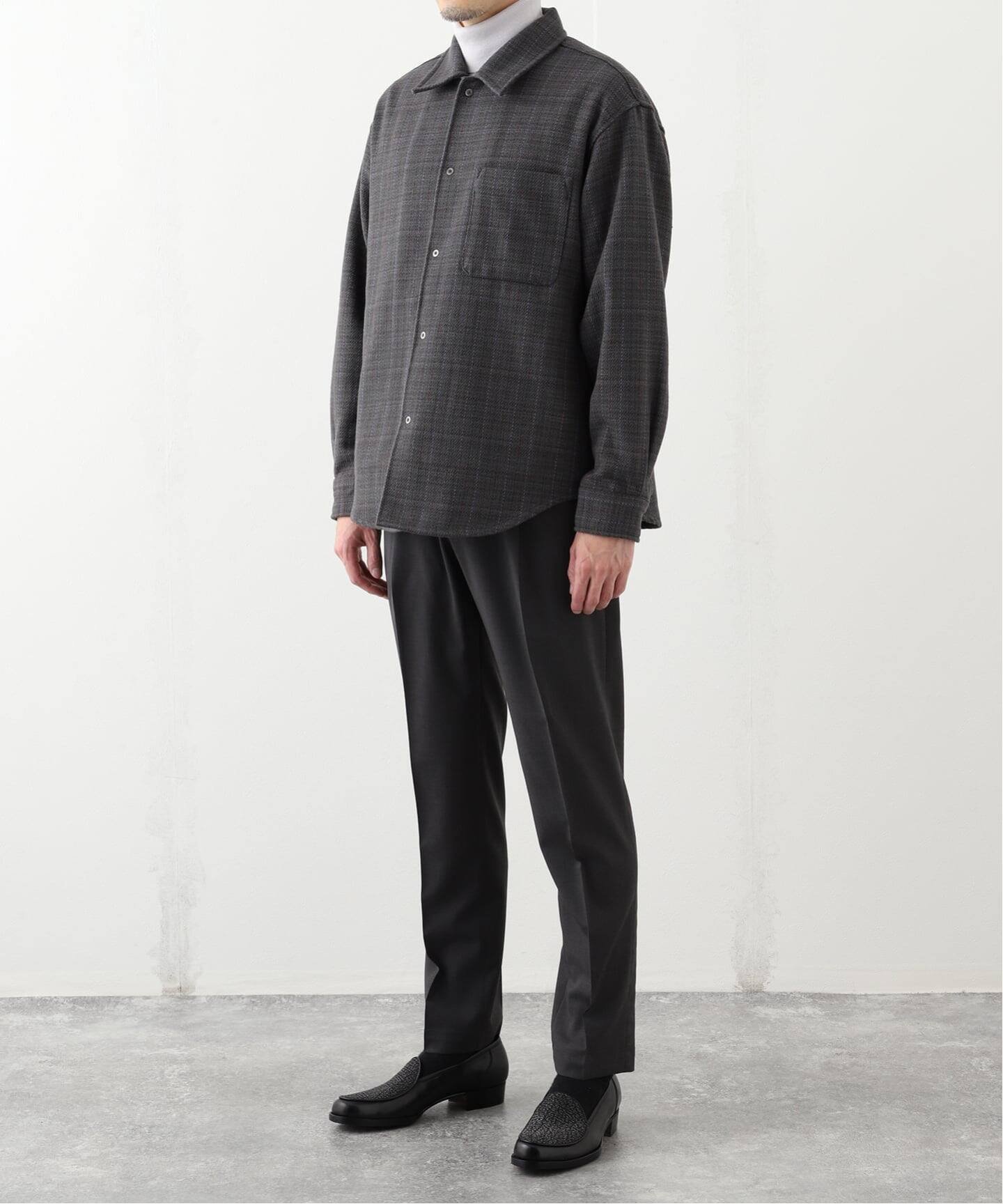 EDIFICE｜コットン ツイード リングドット シャツ | Rakuten Fashion