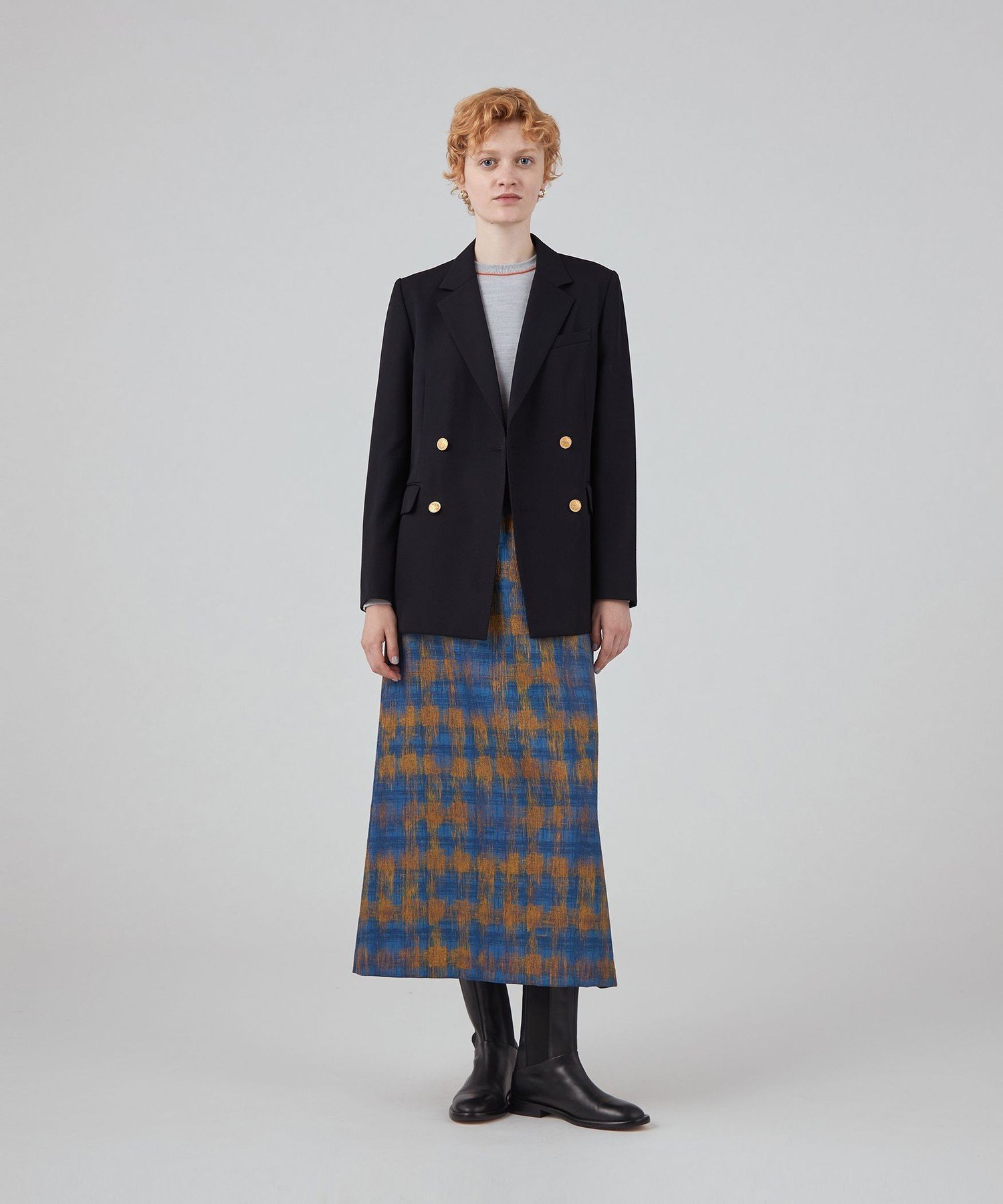 TOMORROWLAND｜ビンテージギャバジン ダブルブレストジャケット