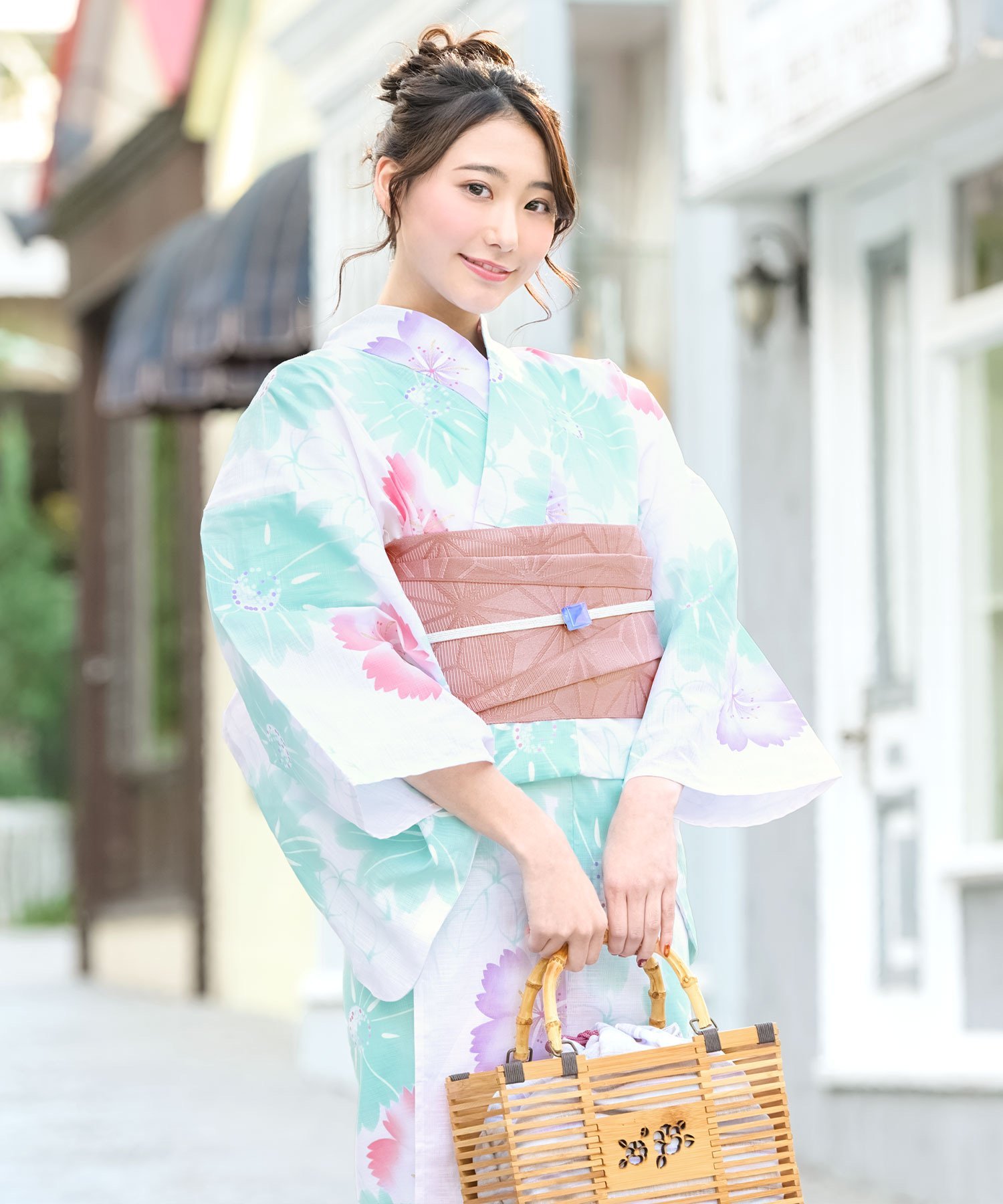 SOUBIEN｜浴衣2点セット レディース (浴衣+帯) | Rakuten Fashion(楽天