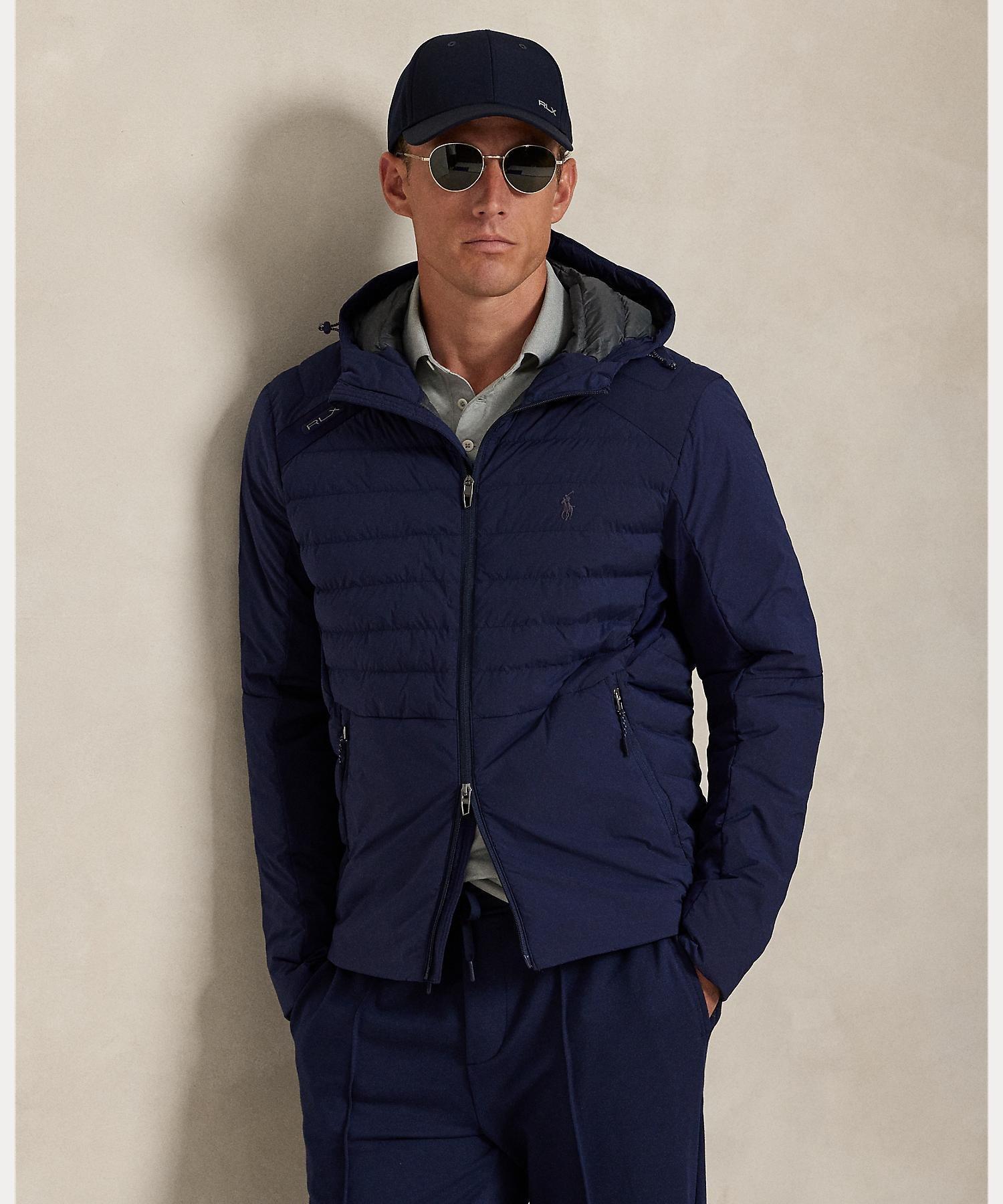 RLX ネイビー ジャケット Mサイズ Ralph Lauren RLX Navy Blue 1/4 Zip