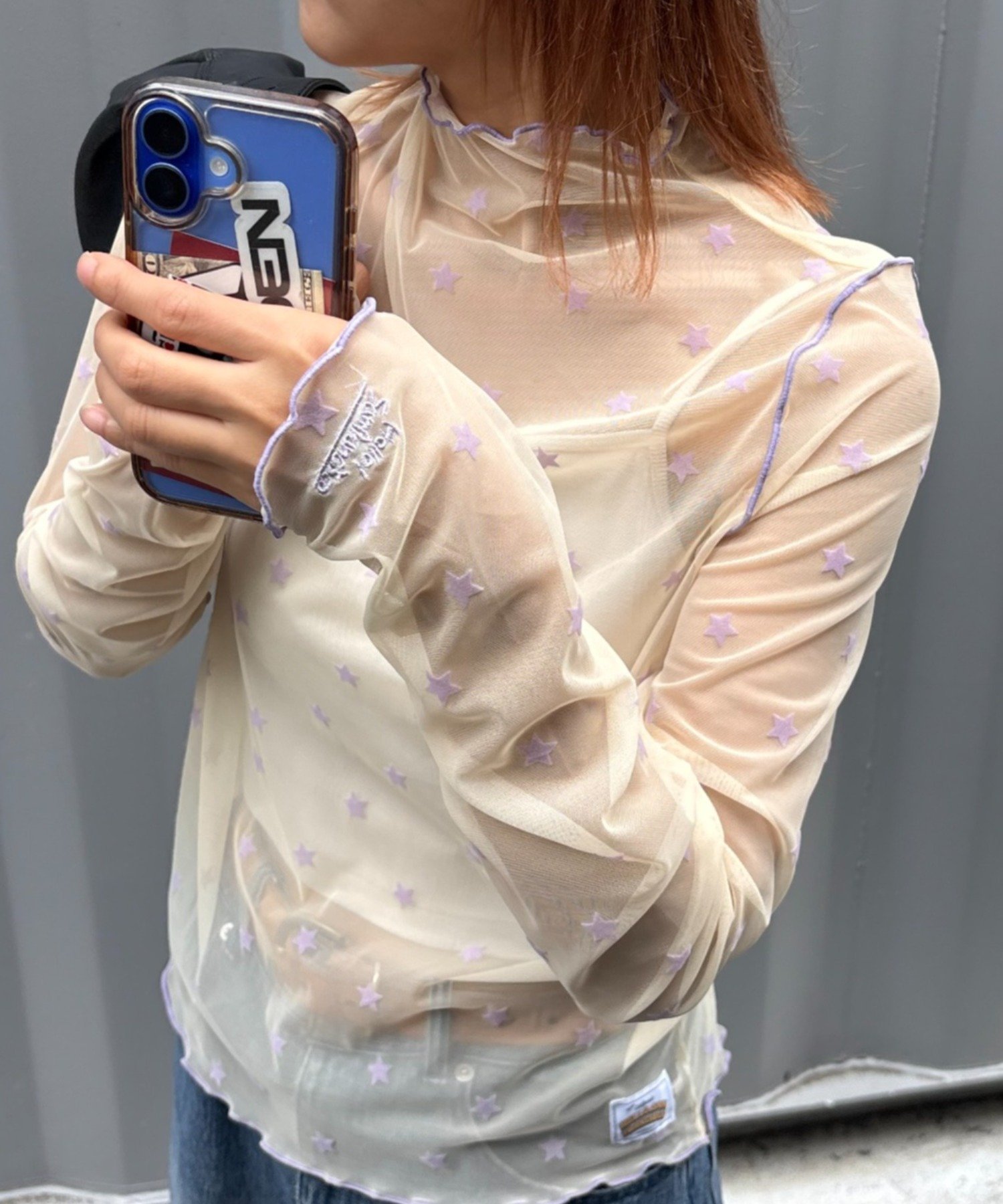 CIAOPANIC TYPY｜☆H.Sフロッキー星柄シアートップス | Rakuten