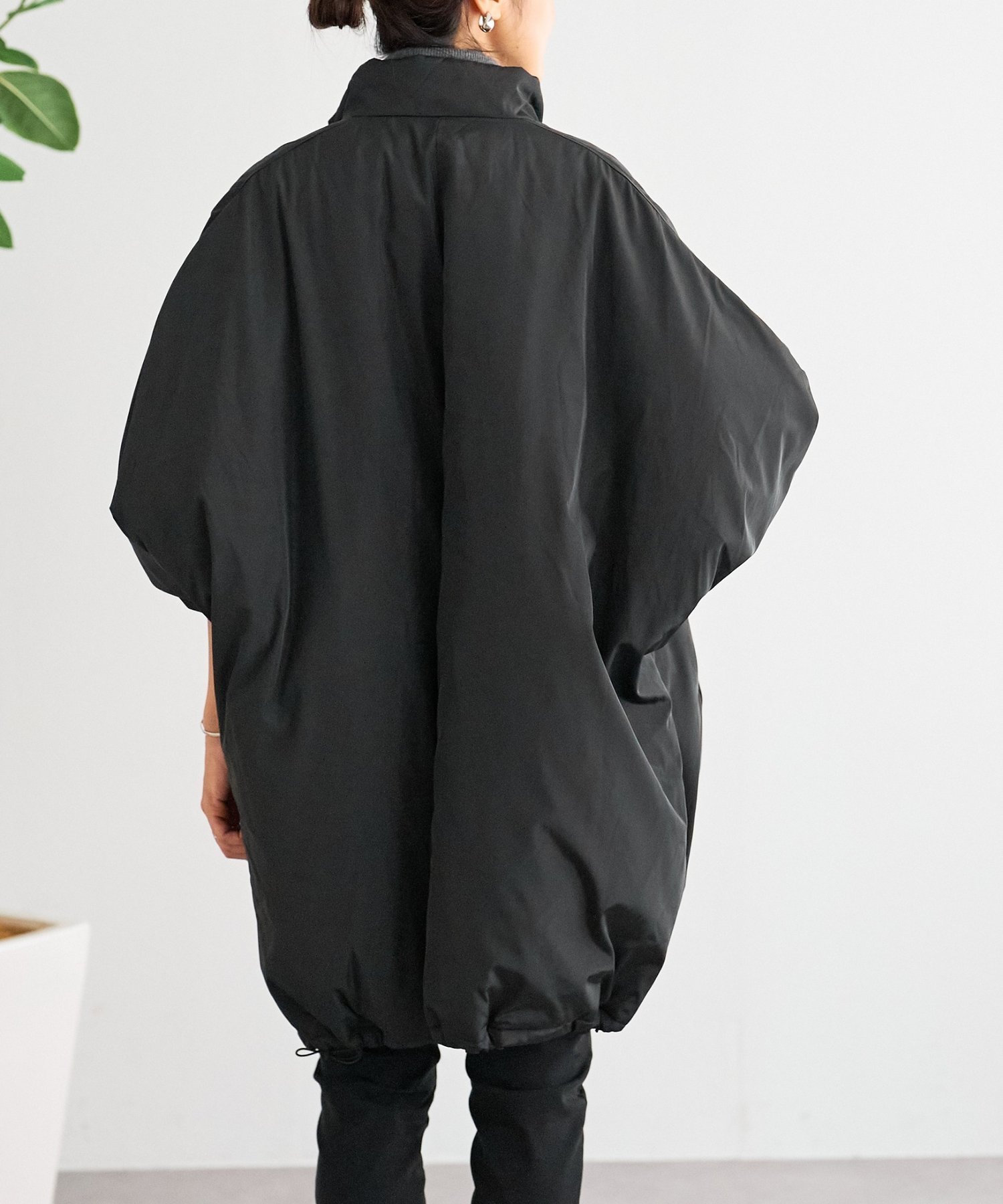 BEARDSLEY｜中綿BIGポンチョコート | Rakuten Fashion(楽天