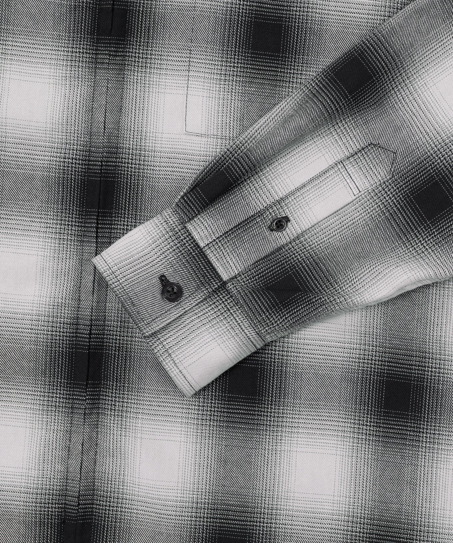 HUF｜OMBRE ZIP LS SHIRT / HUF ハフ ジップシャツ | Rakuten Fashion