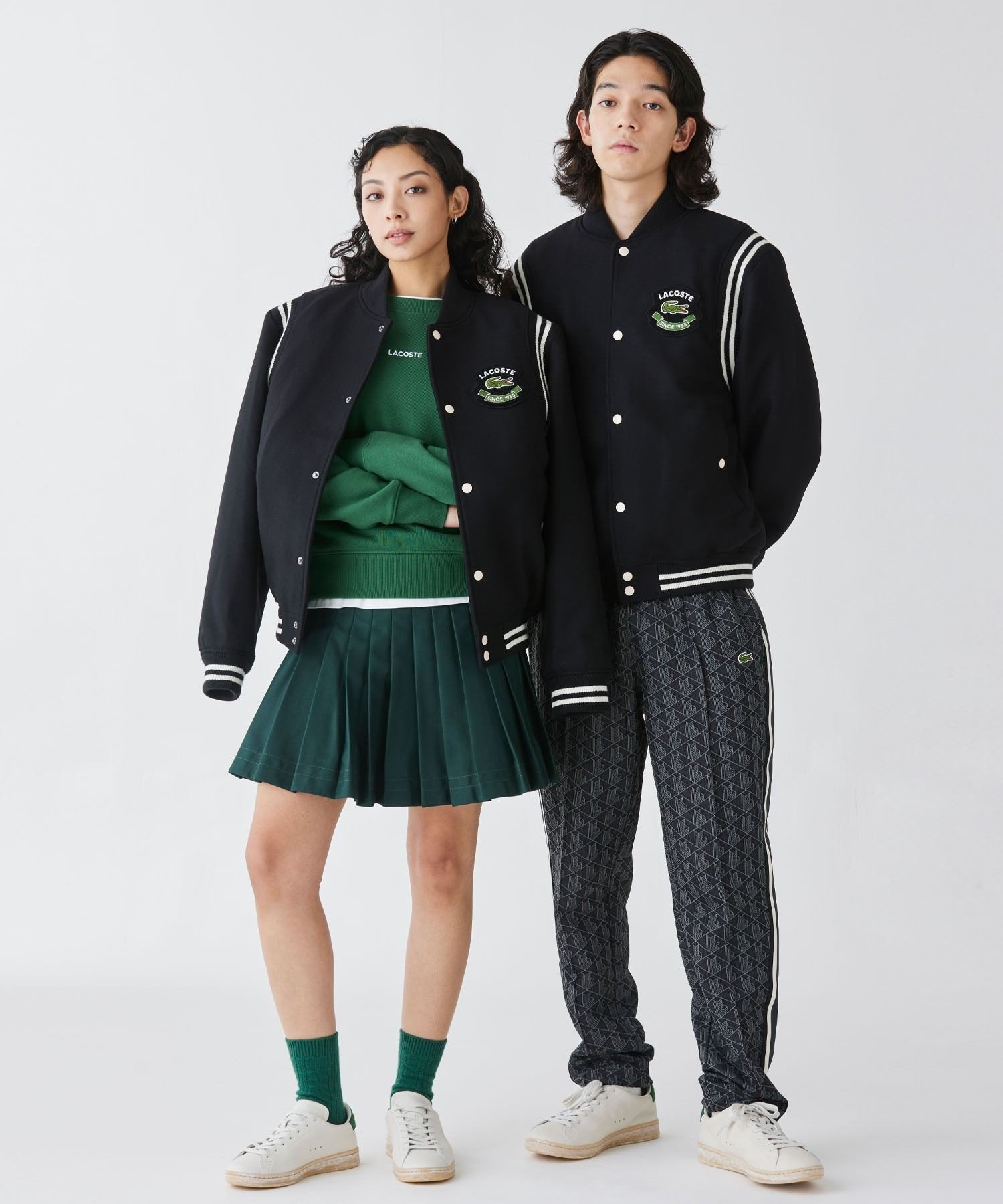 LACOSTE｜ウールバーシティジャケット / ウールスタジャン 中綿